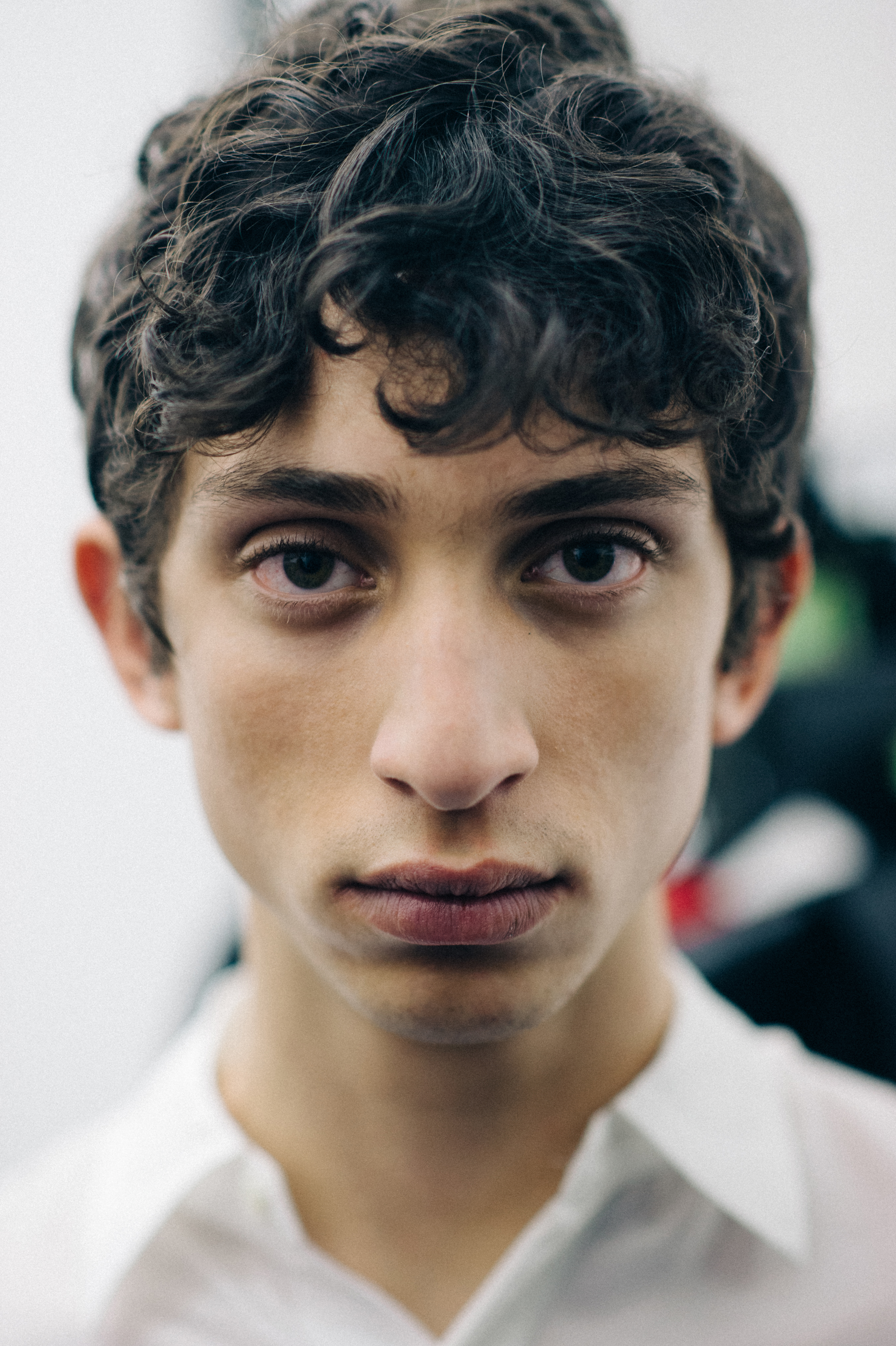 Portrait of a male model