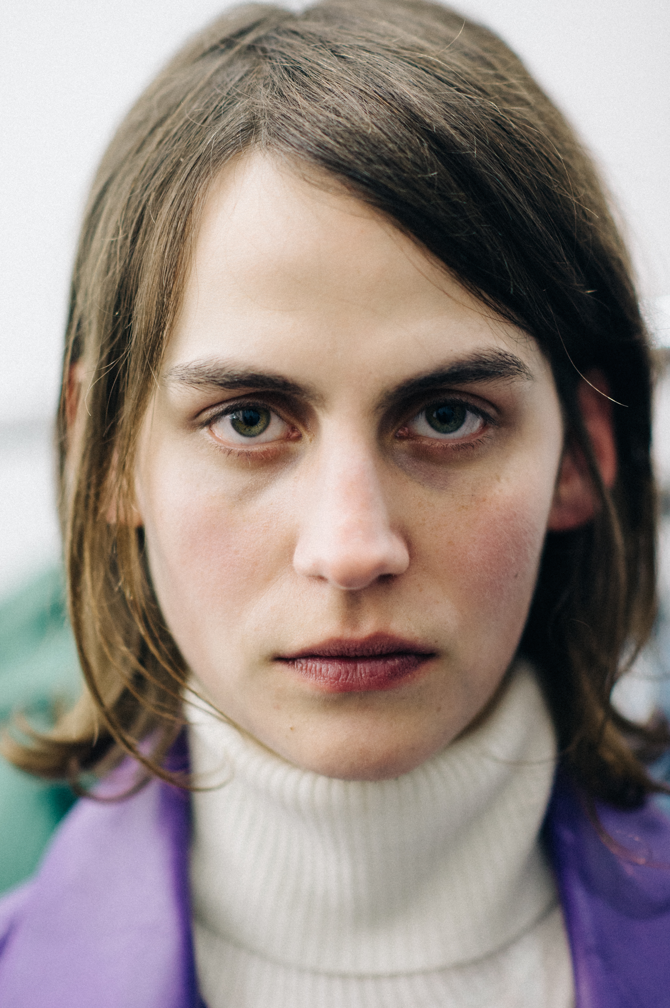 Portrait of a male model