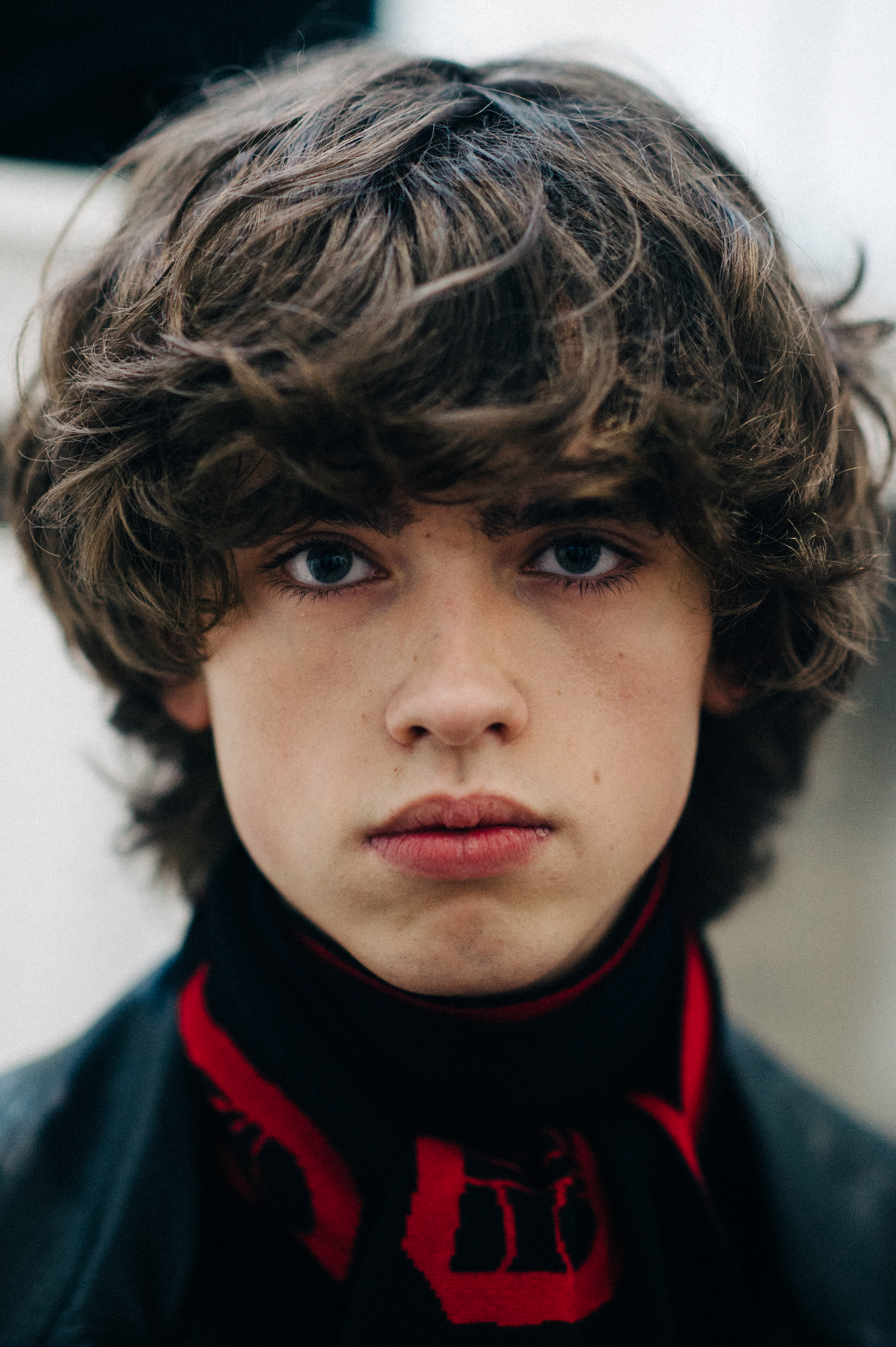 Portrait of a male model