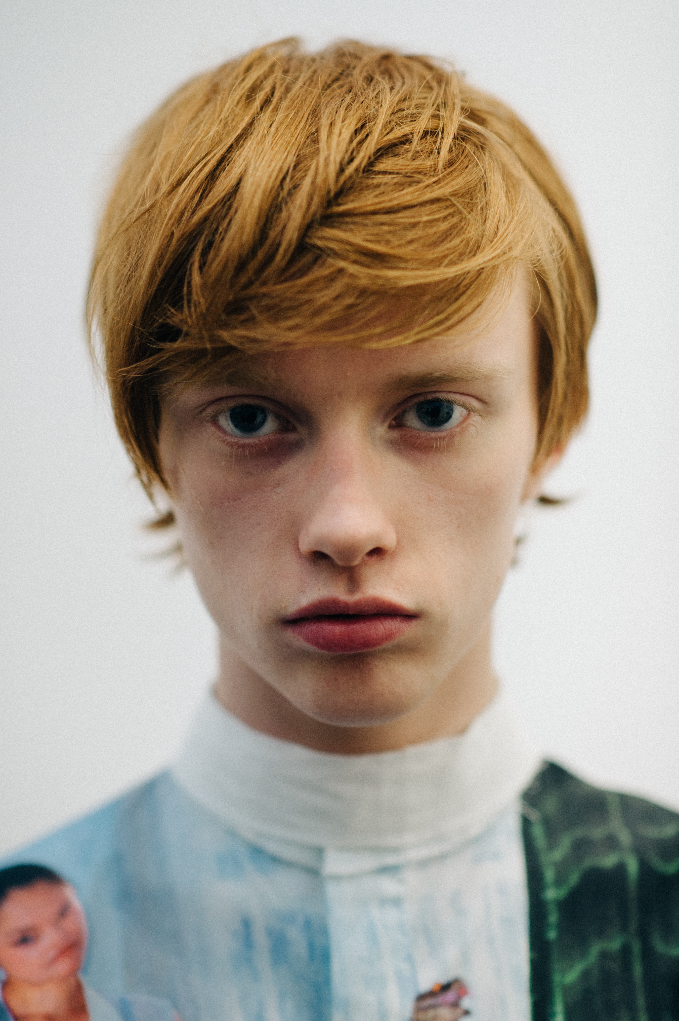 Portrait of a male model Oliver Hayes