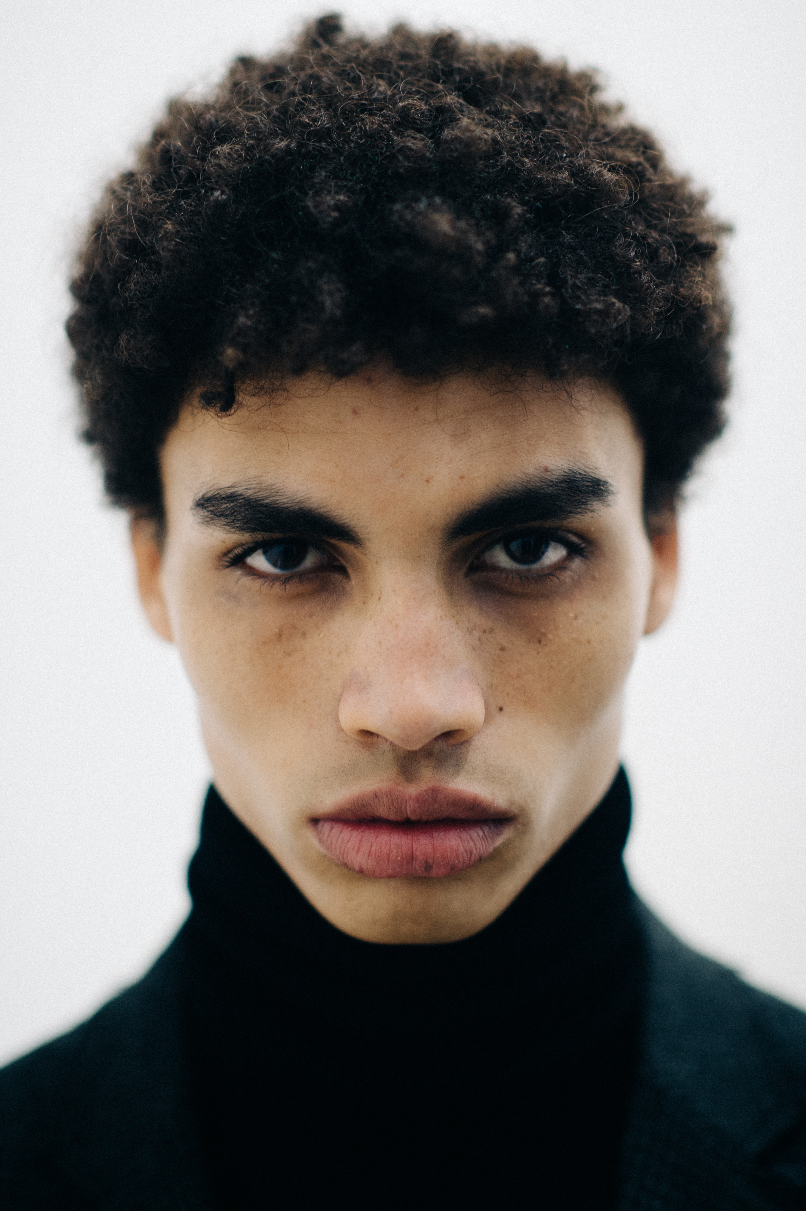 Portrait of male model