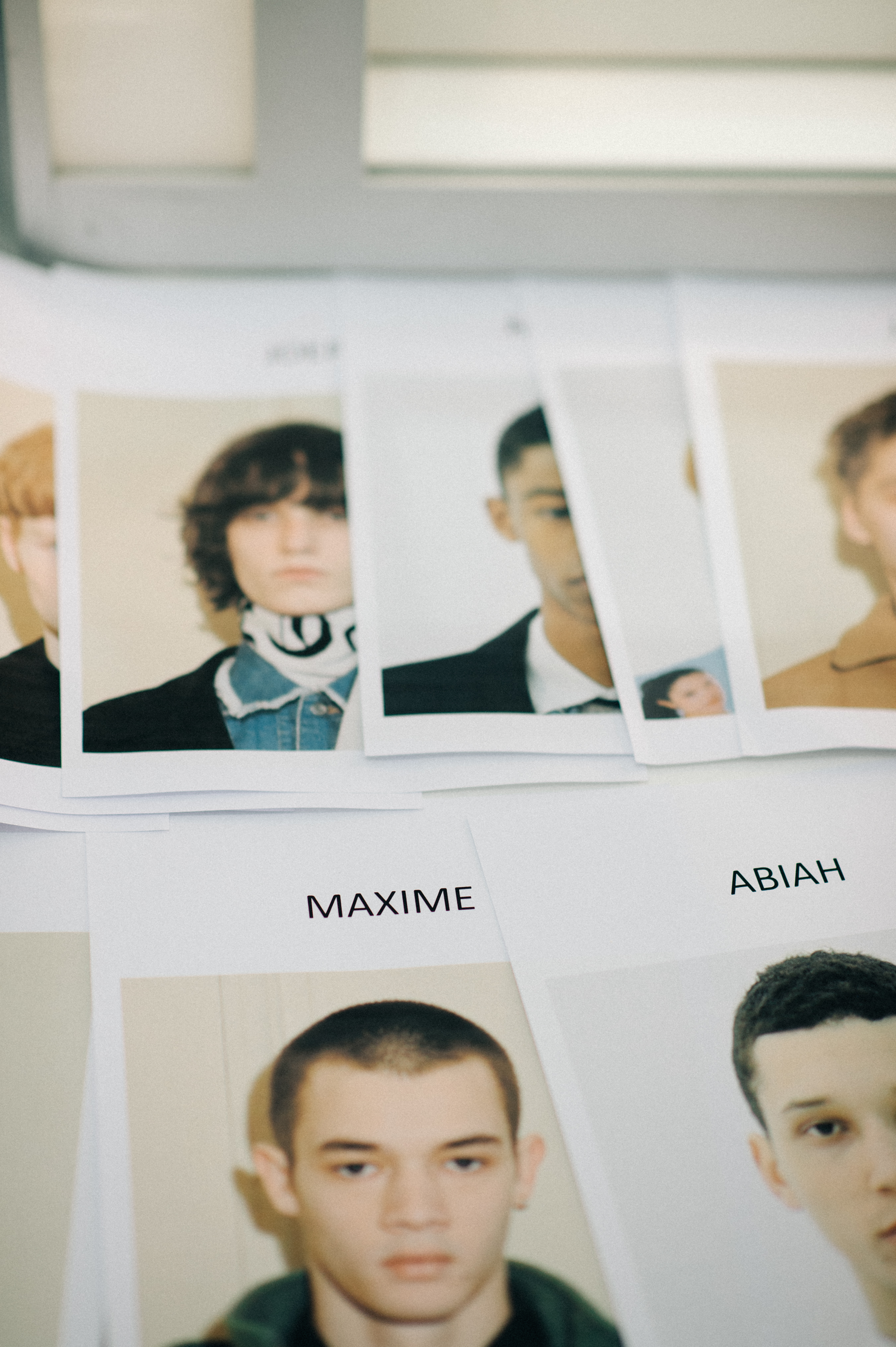 Model polaroids