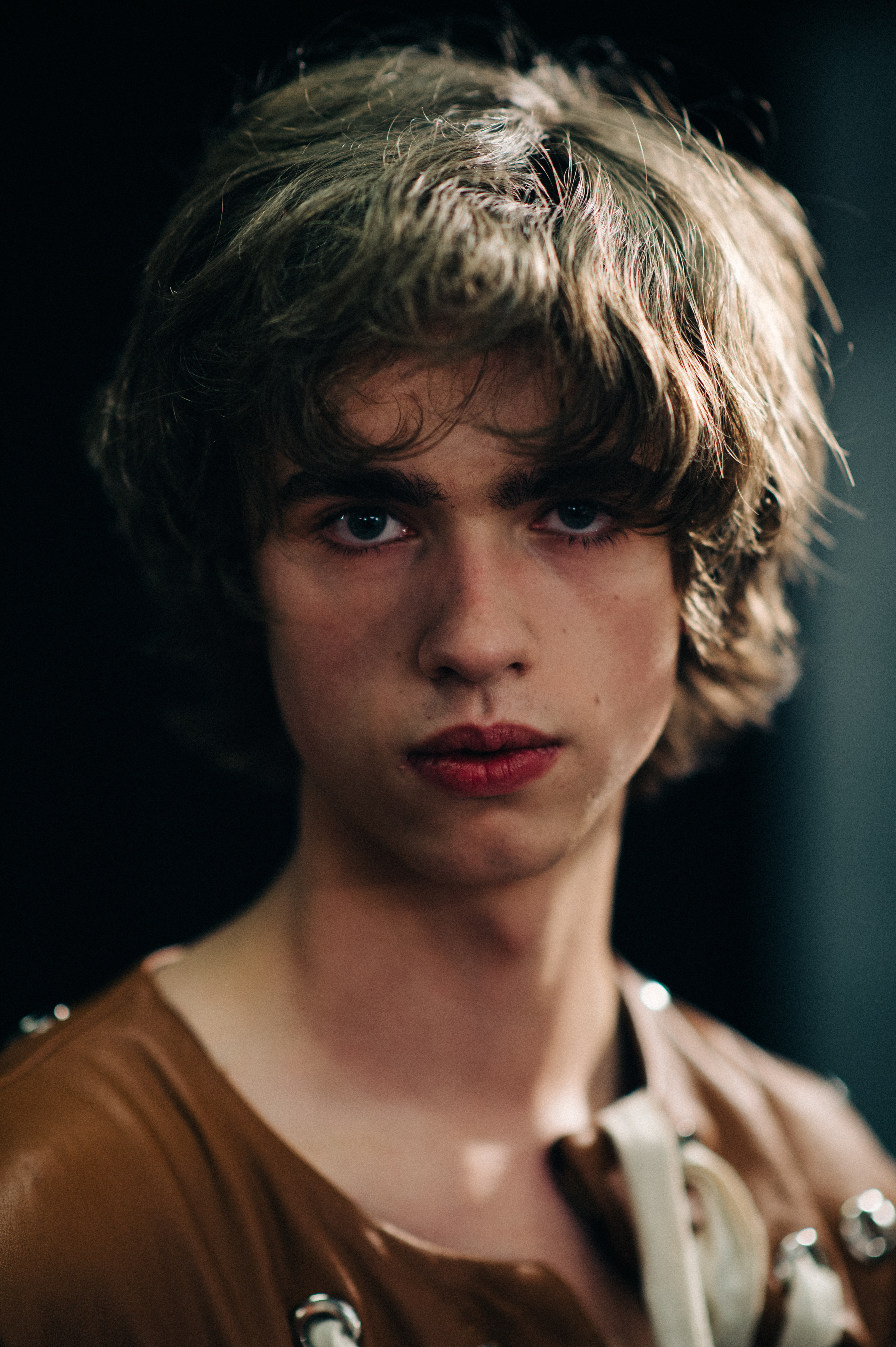 Portrait of a male model
