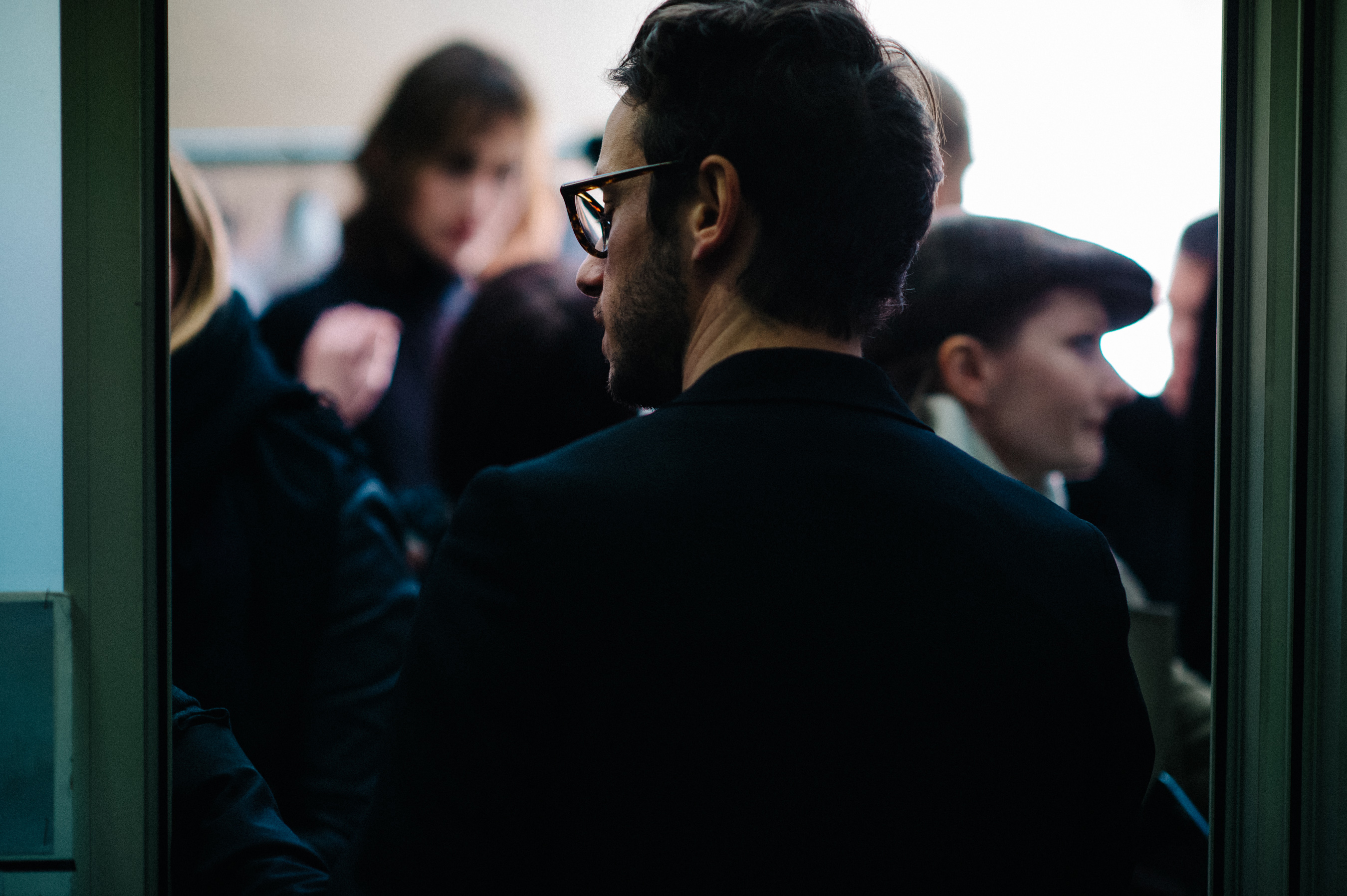 Designer before the show
