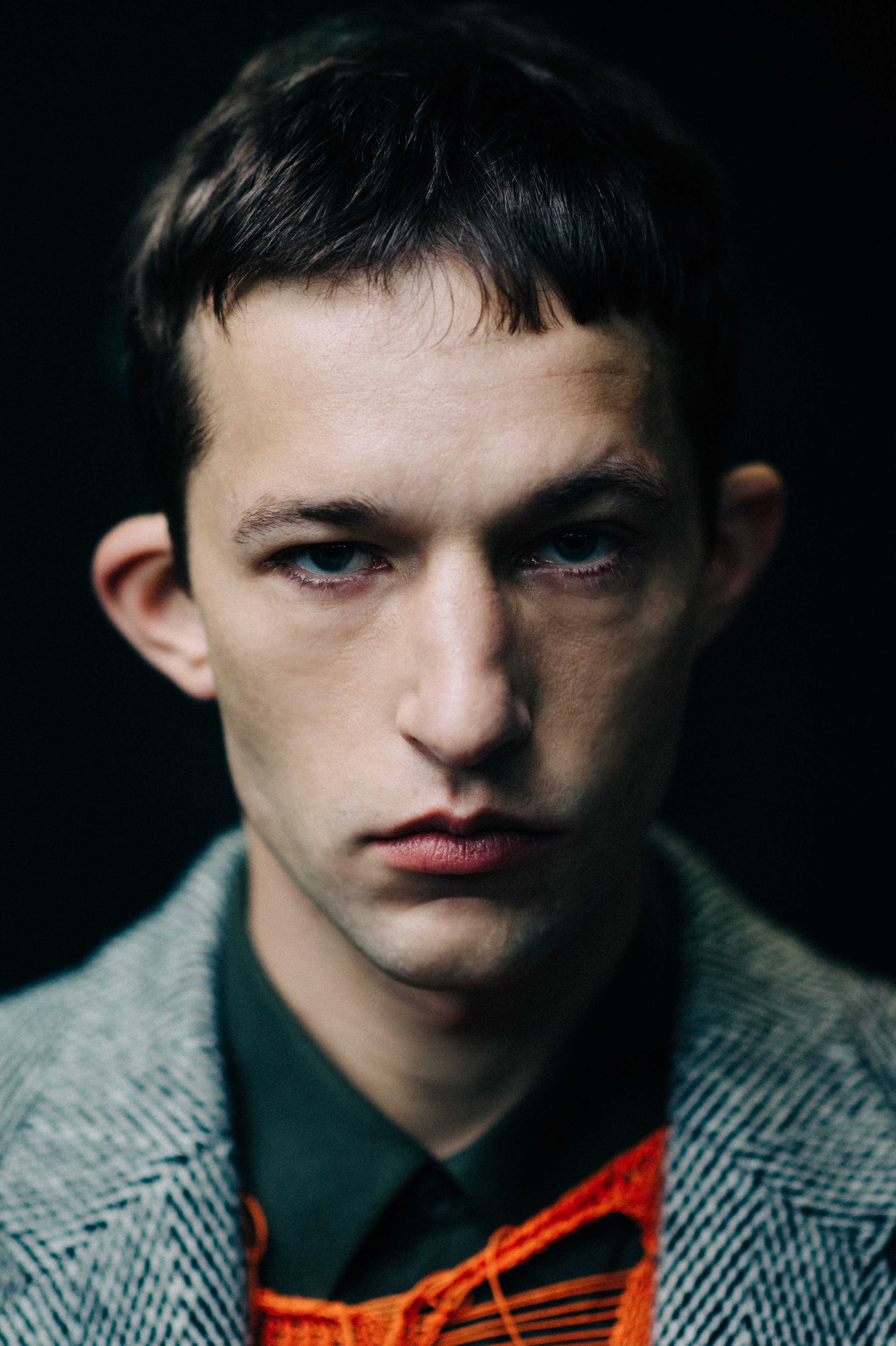 Portrait of male model