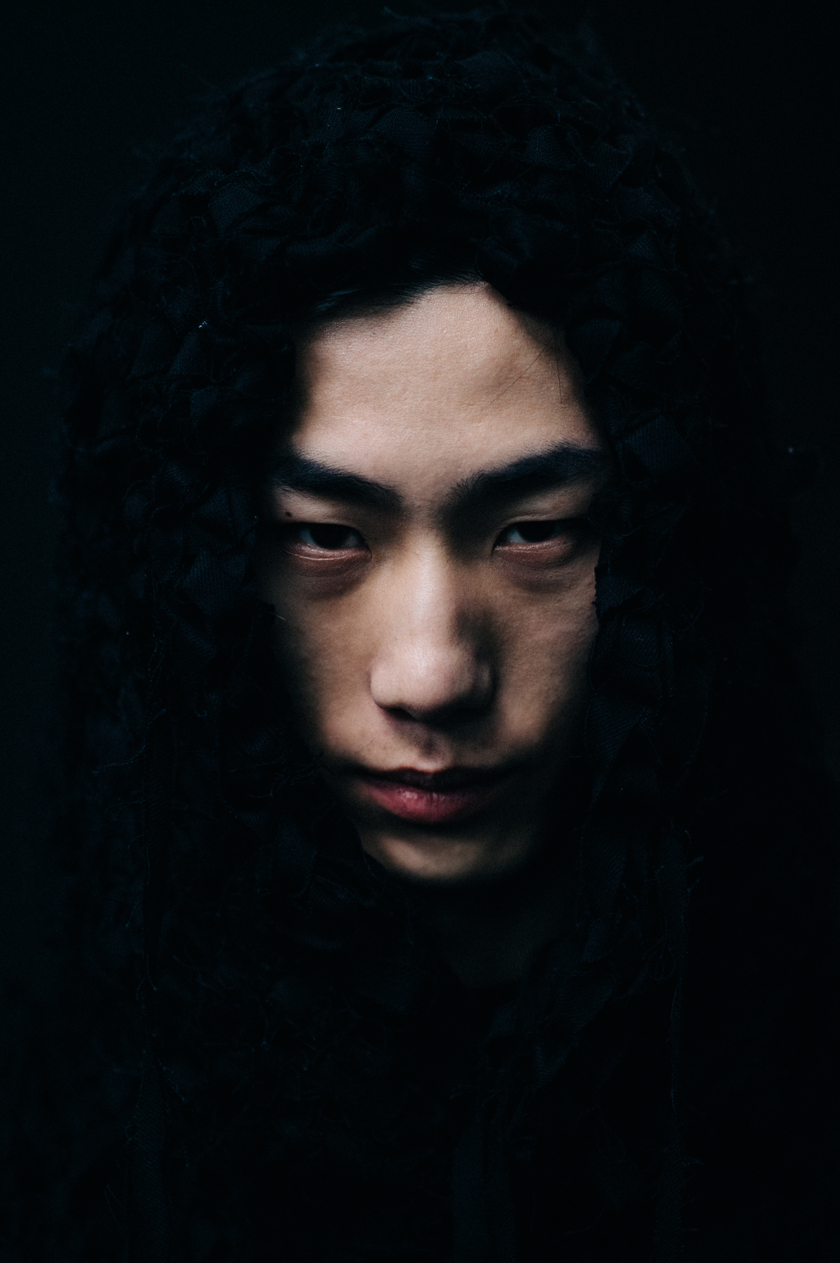 Portrait of Asian male model