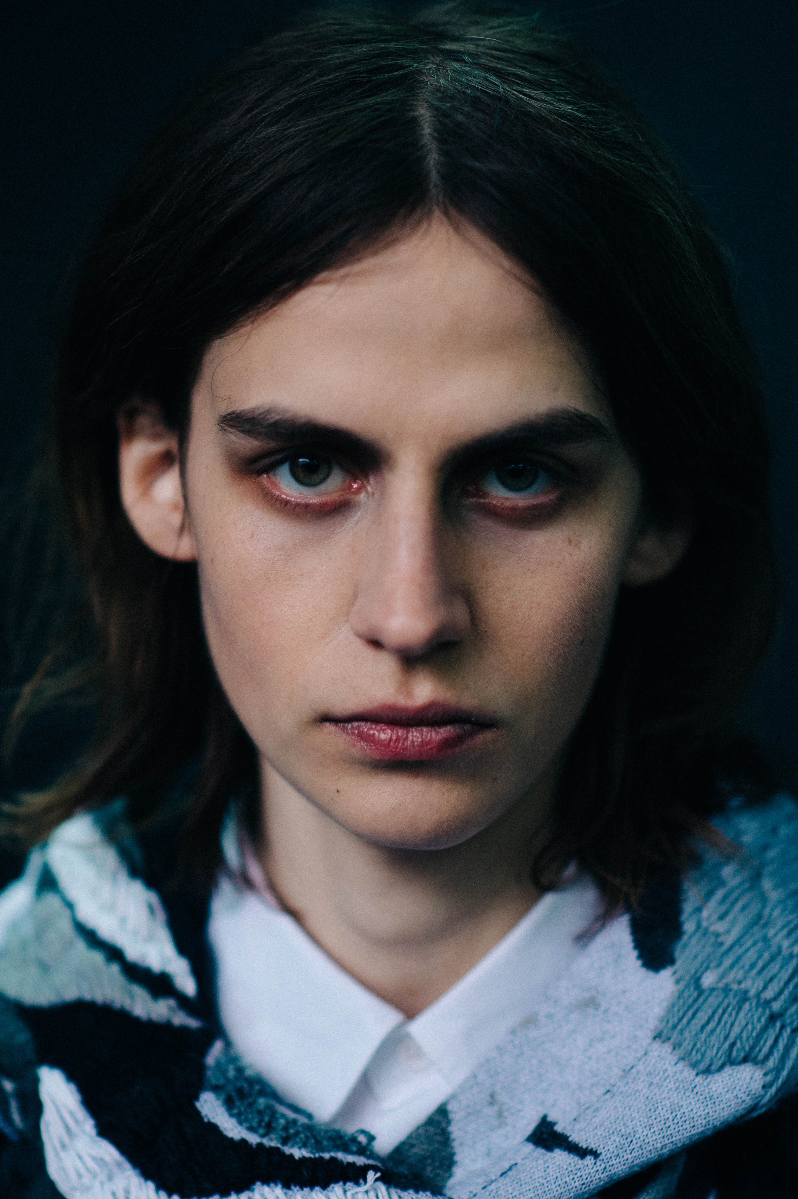 Portrait of male model