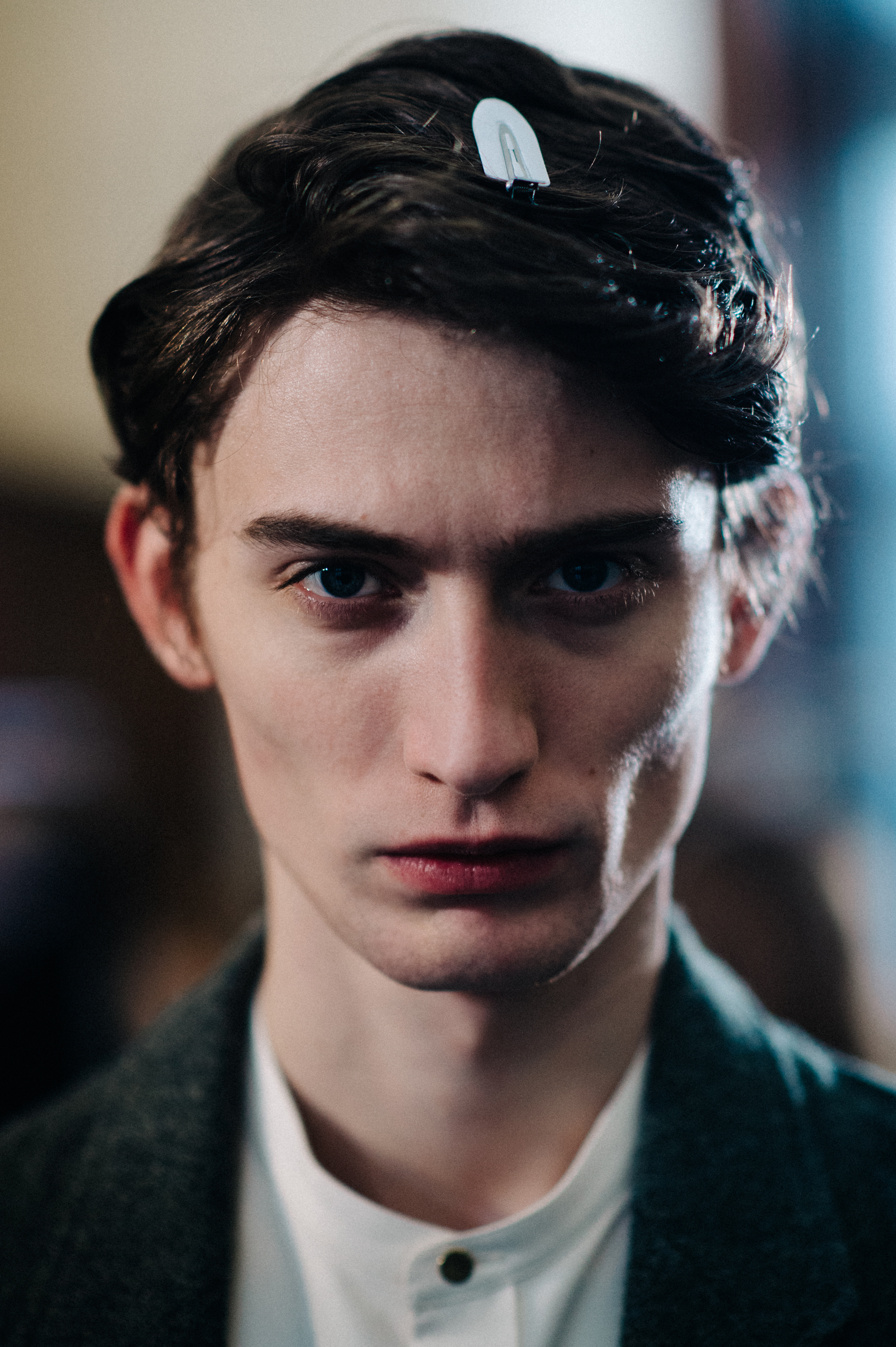 Portrait of a British male model