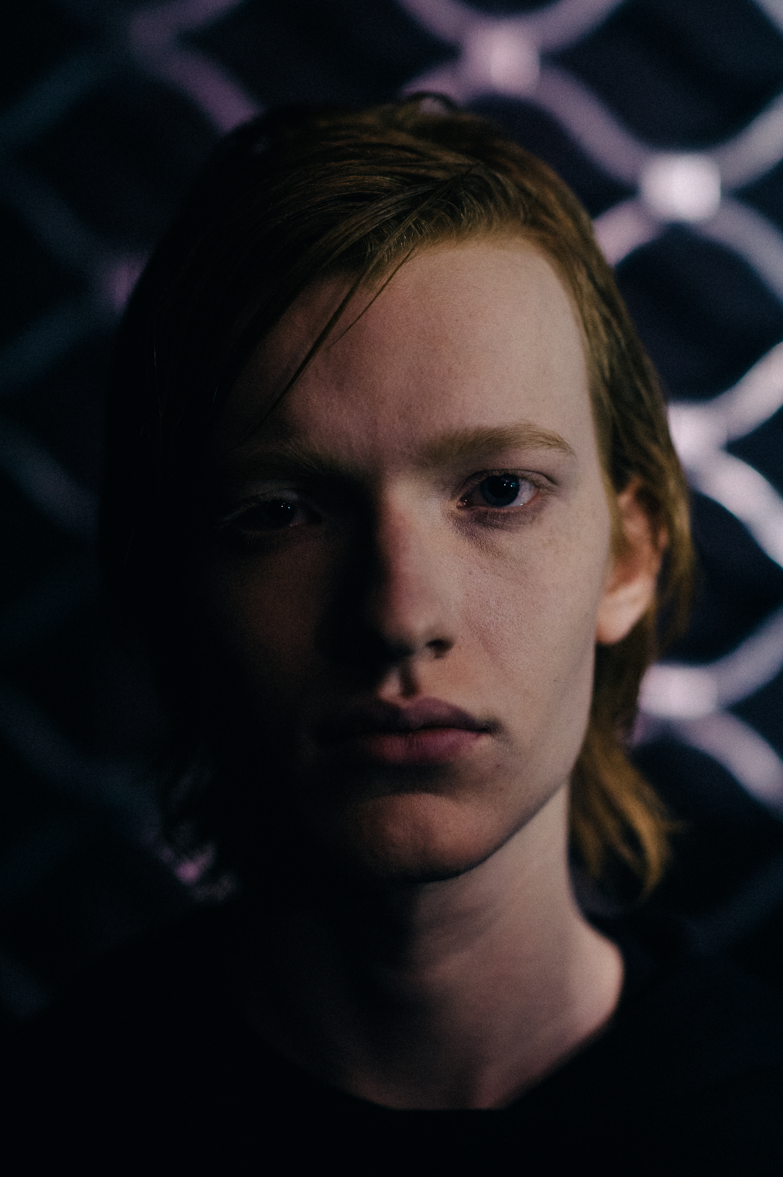 Portrait of a male model
