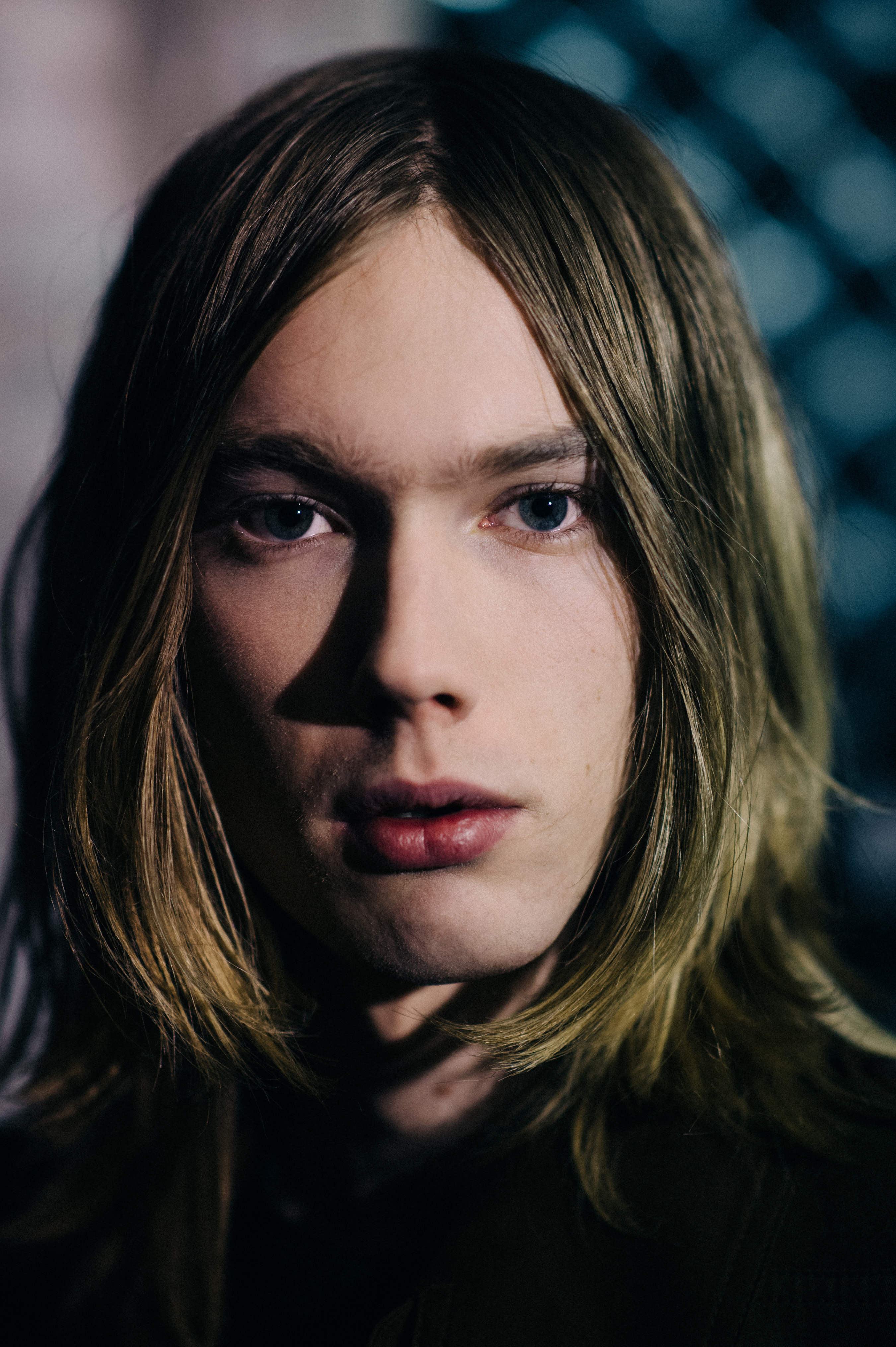 Portrait of a male model