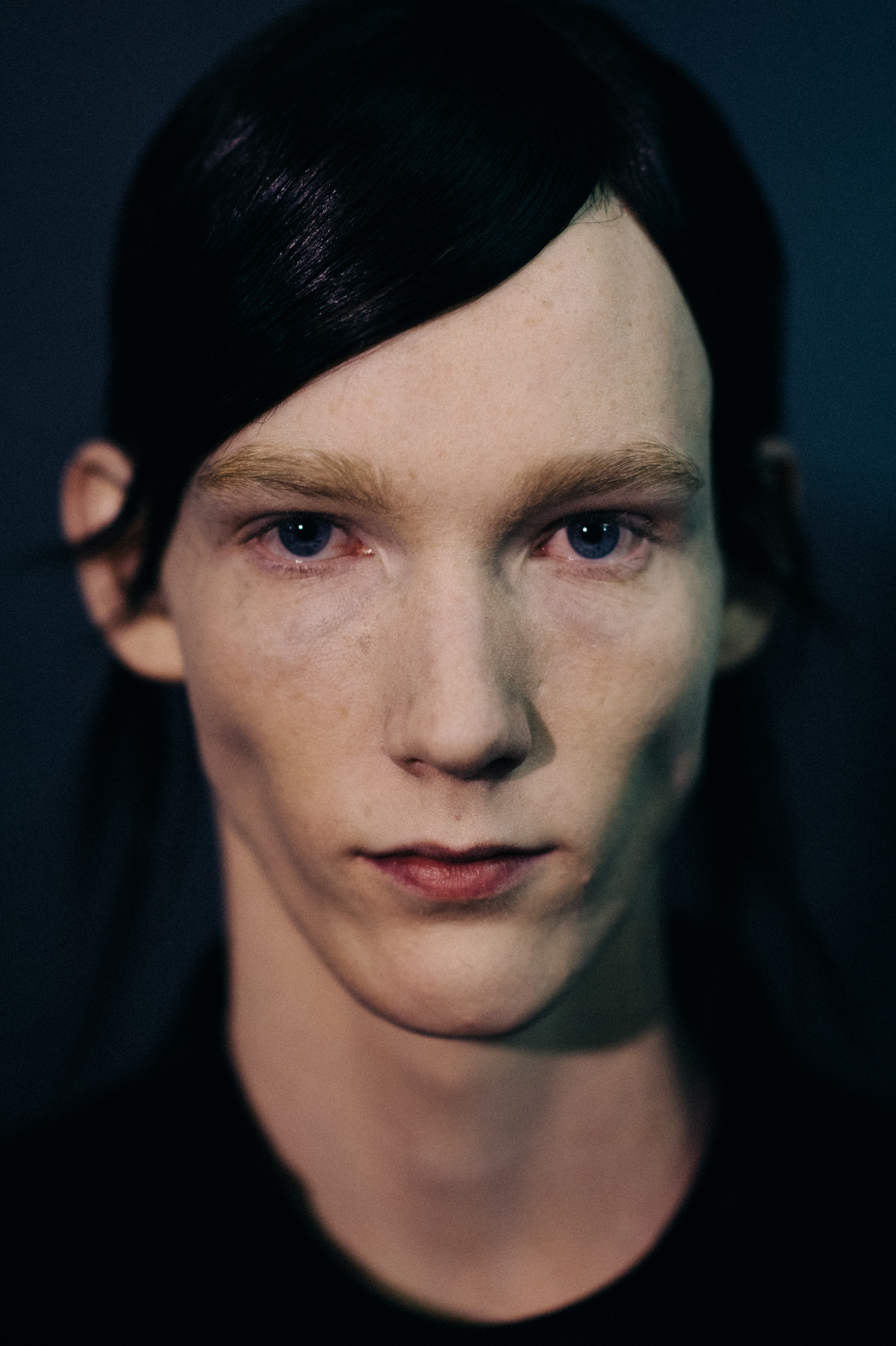 Portrait of a male model