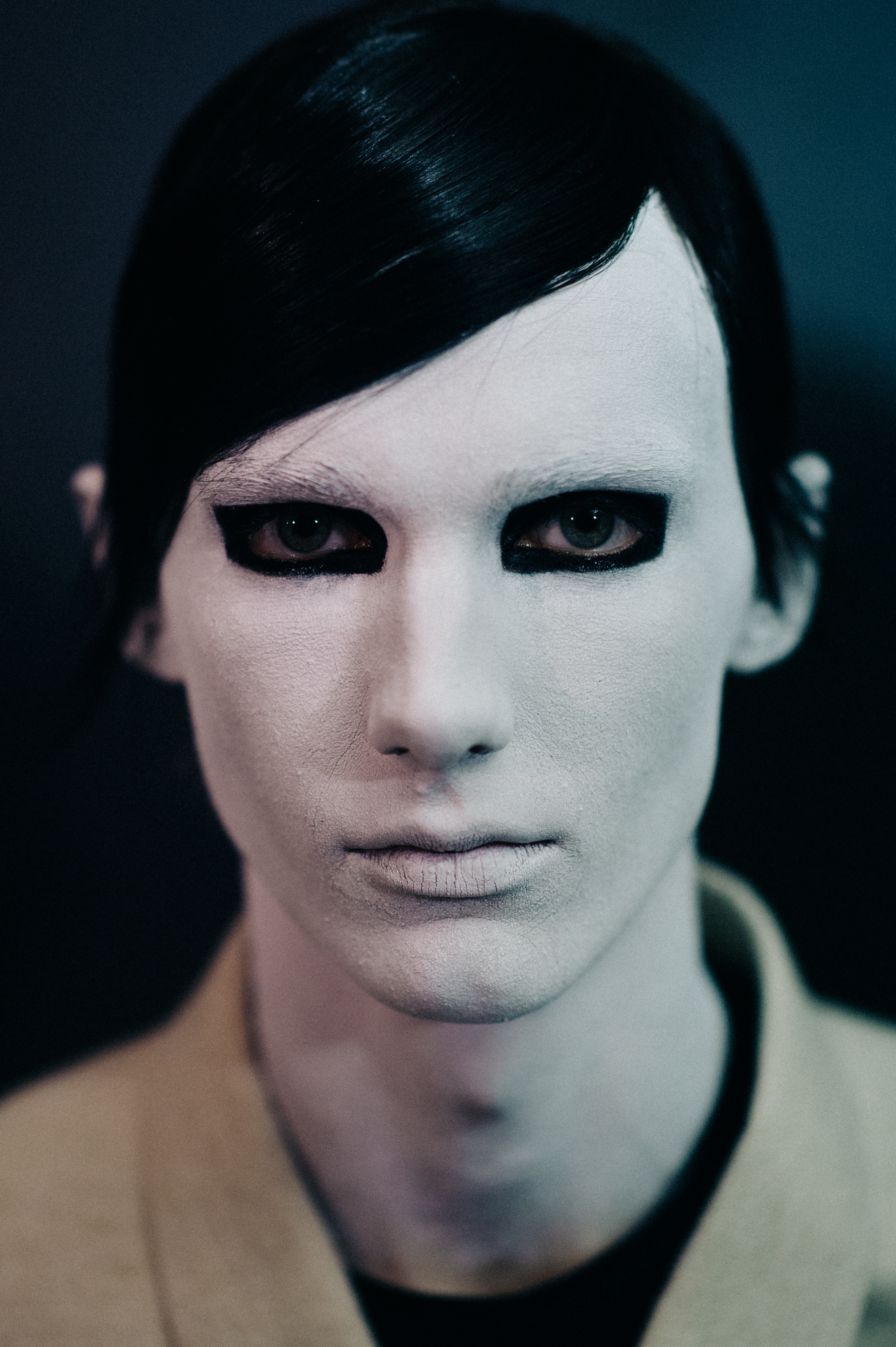 Portrait of a male model