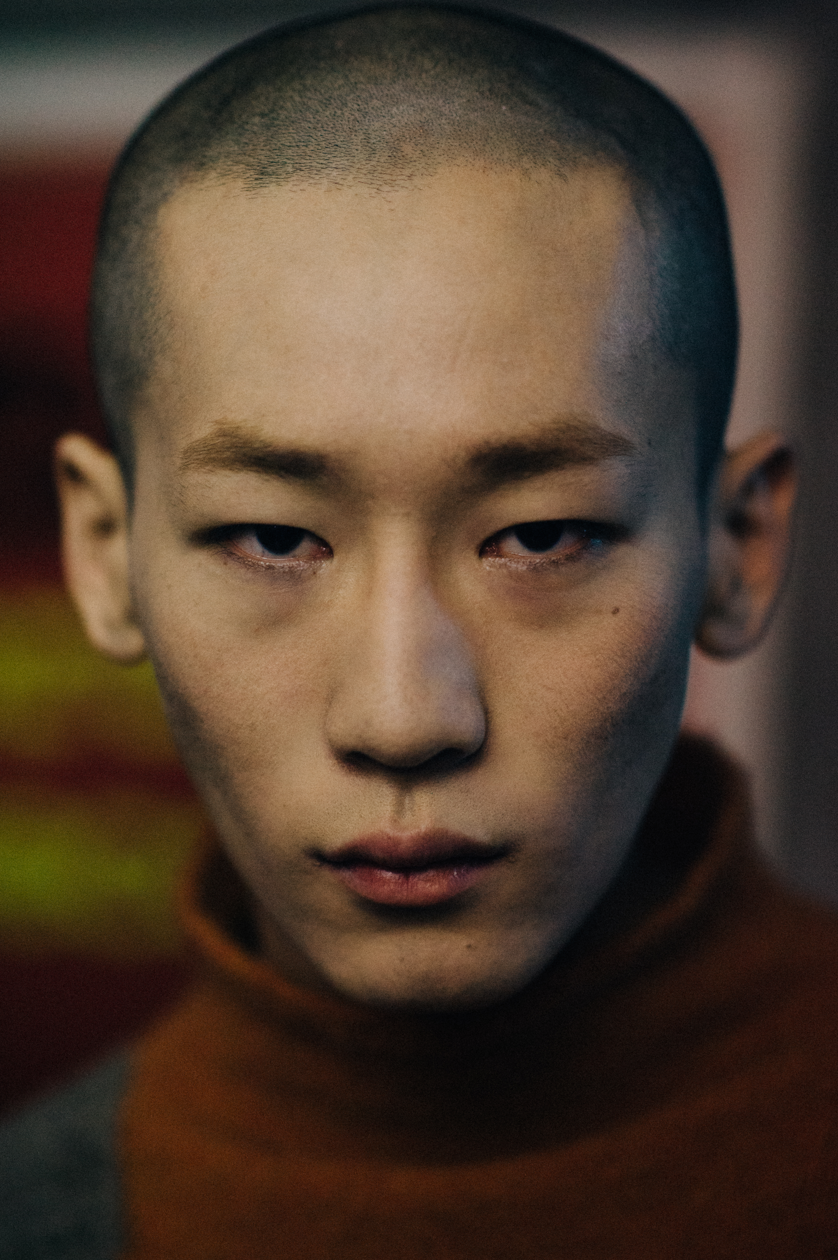 Portrait of a male model