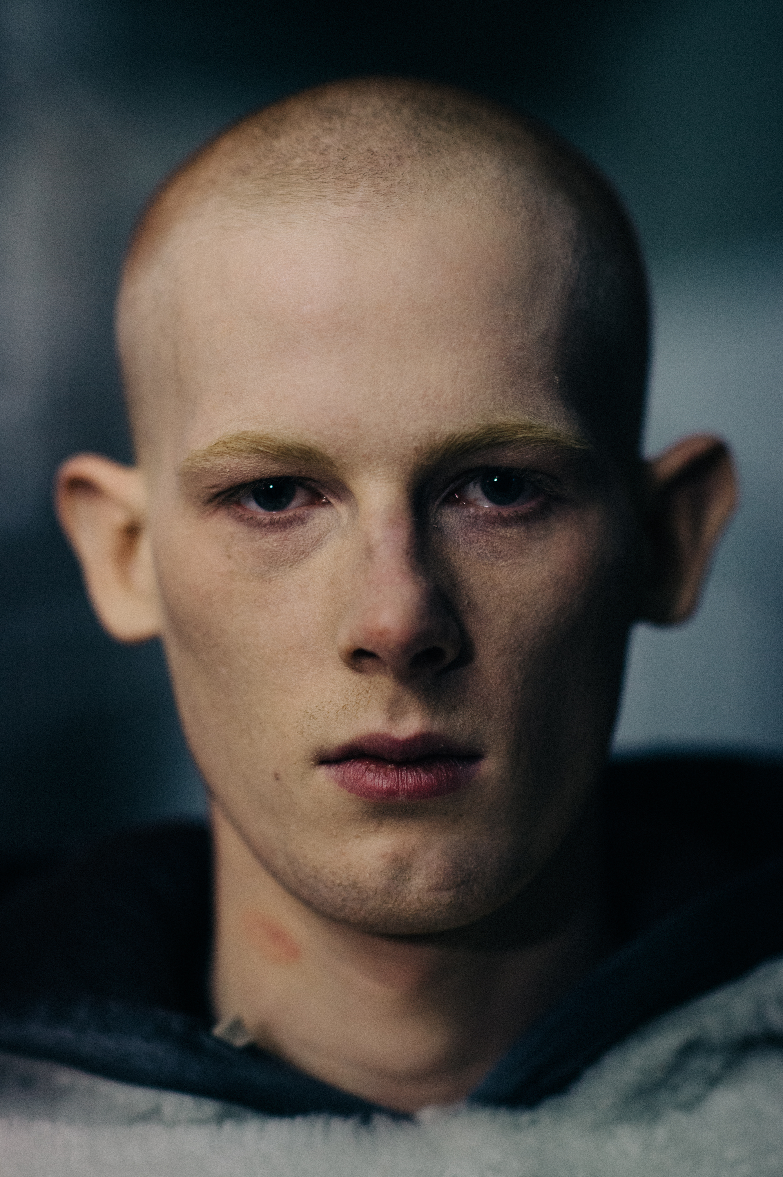 Portrait of a male model