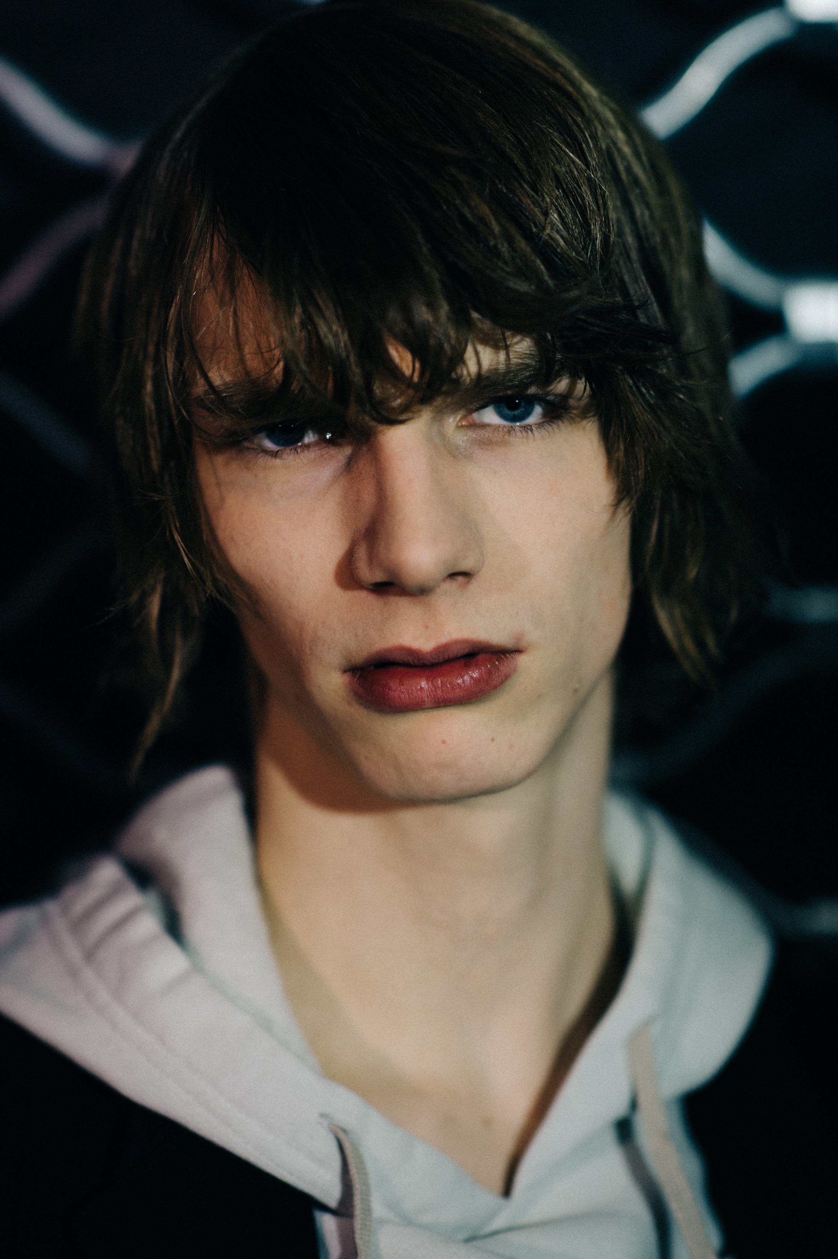 Portrait of a male model