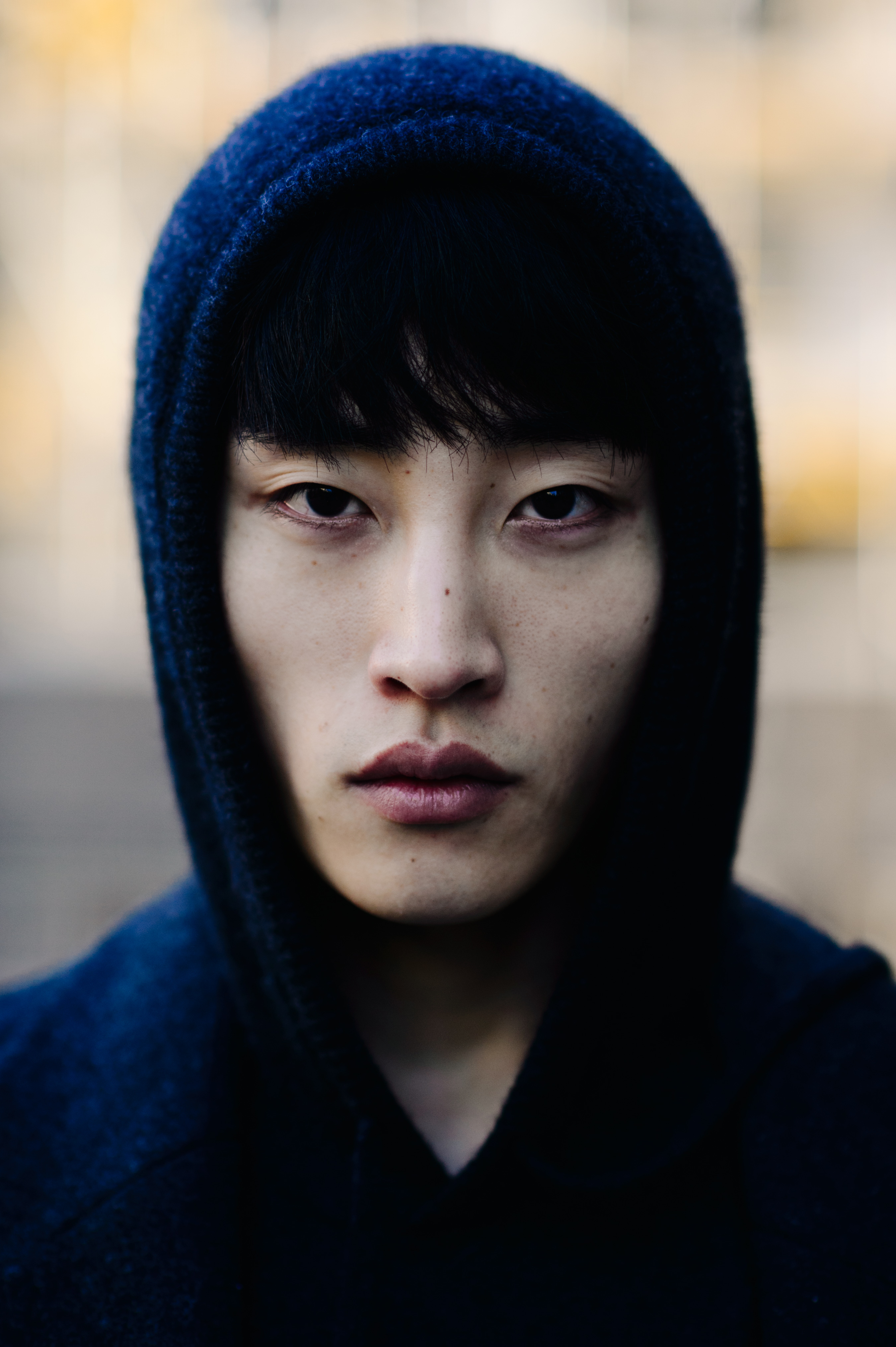 Portrait of an Asian male model