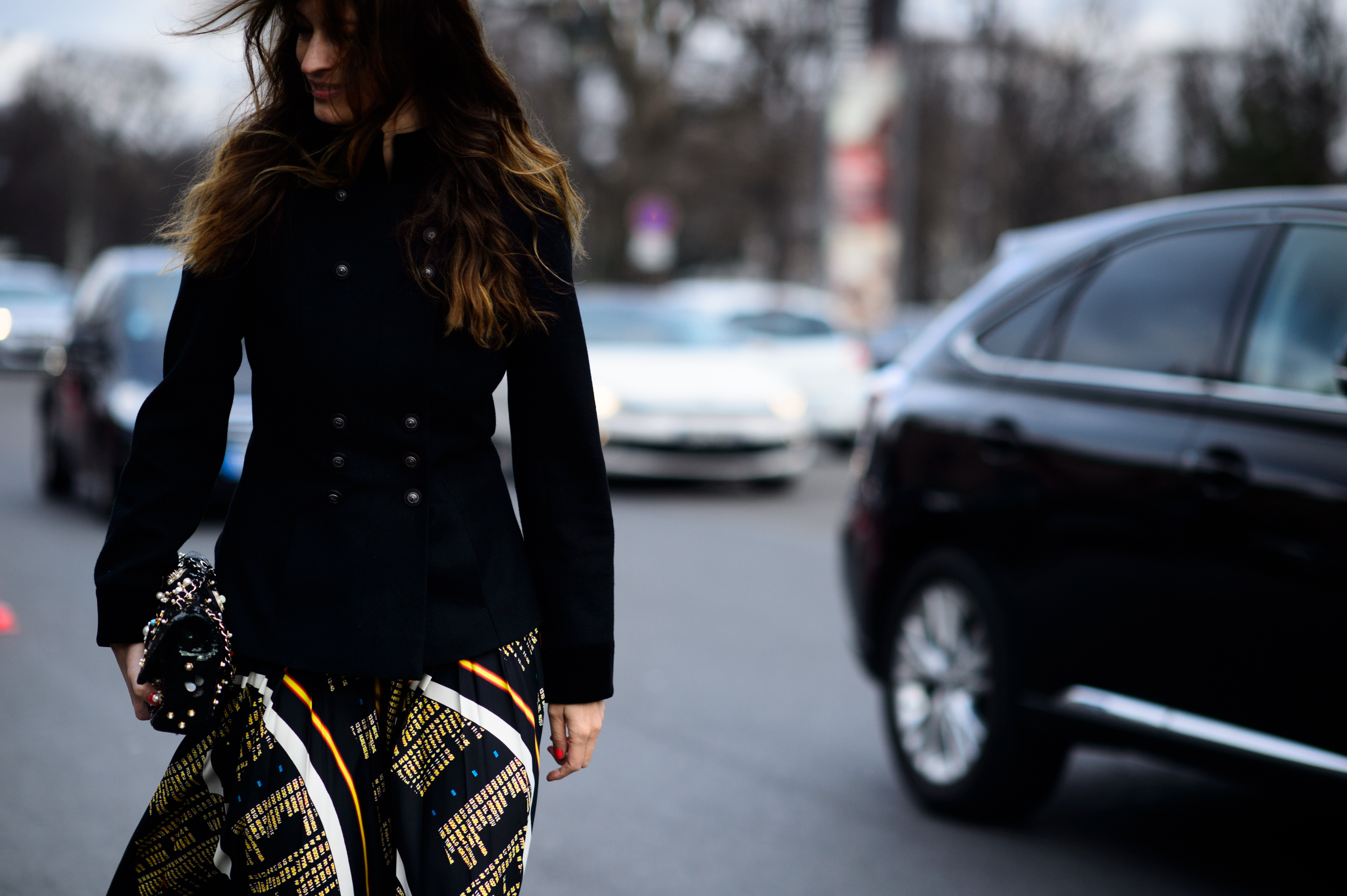 French model after Chanel