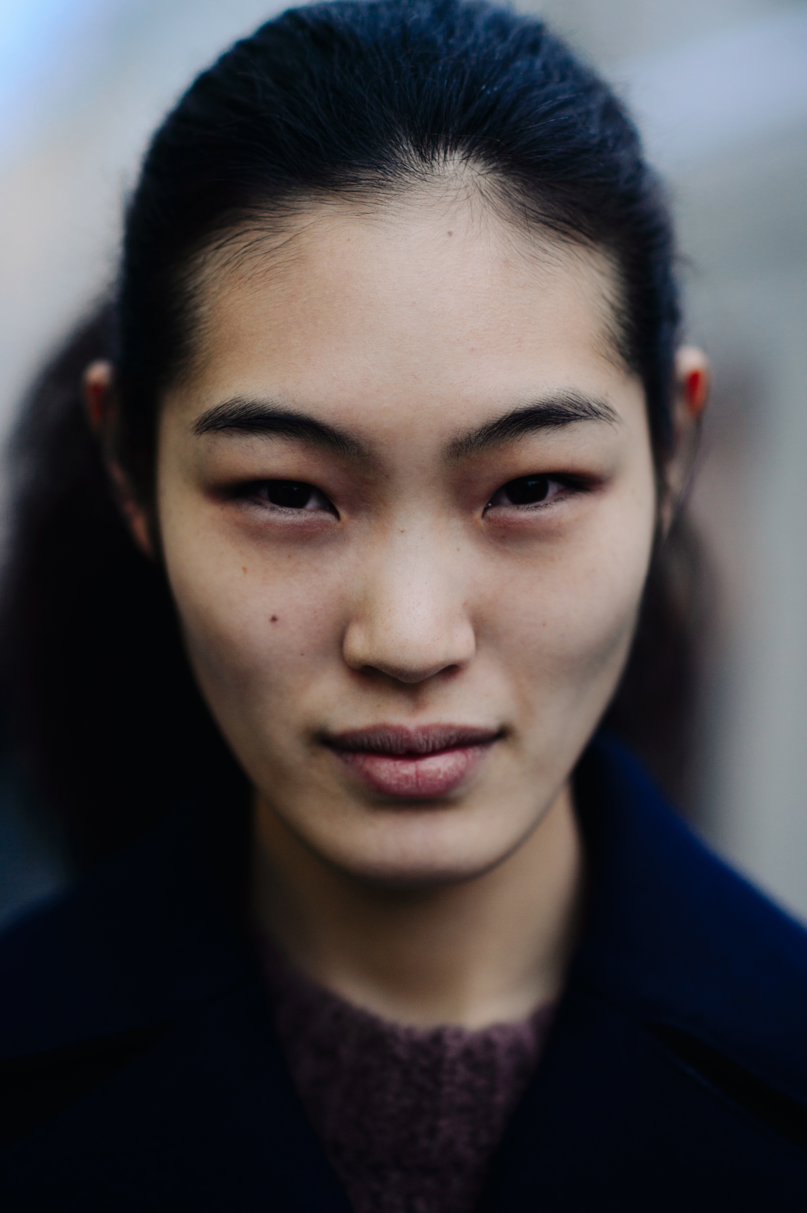 Portrait of Japanese model