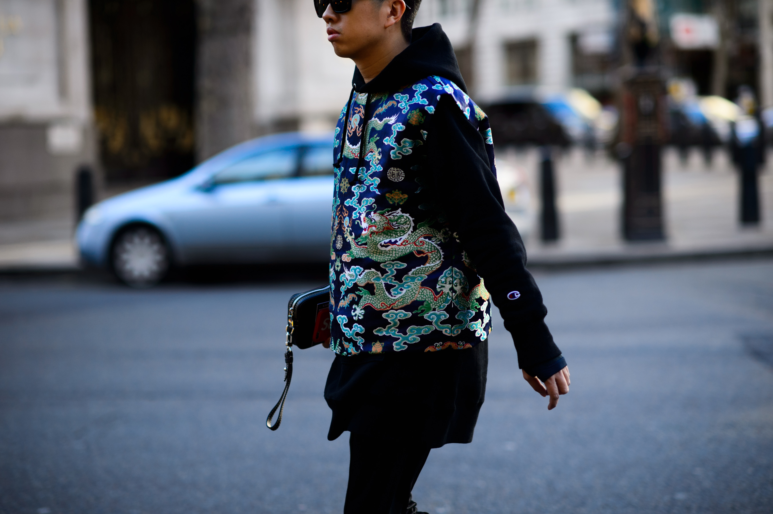 Chinese stylist before the show