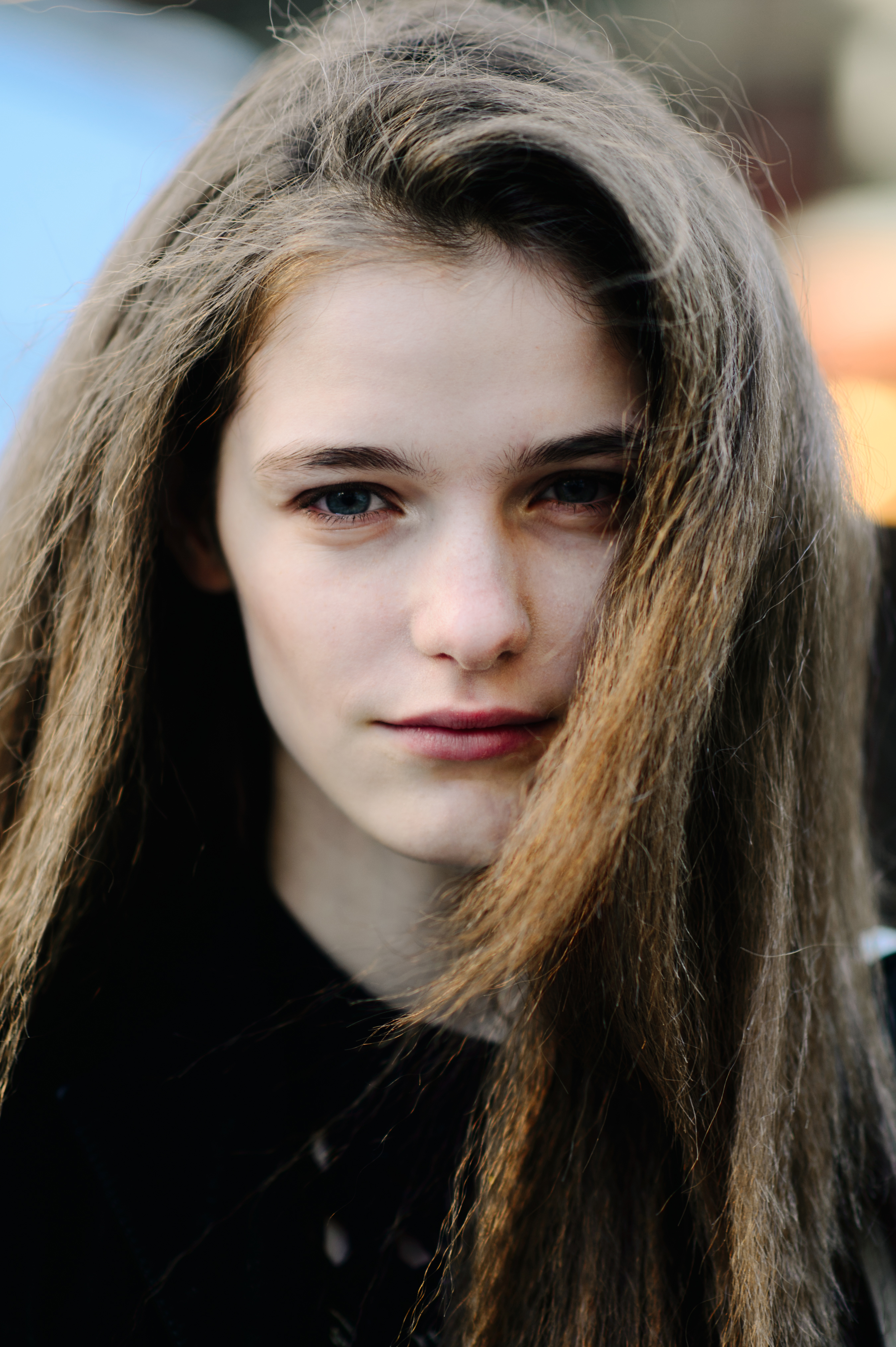 Portrait of a Russian model
