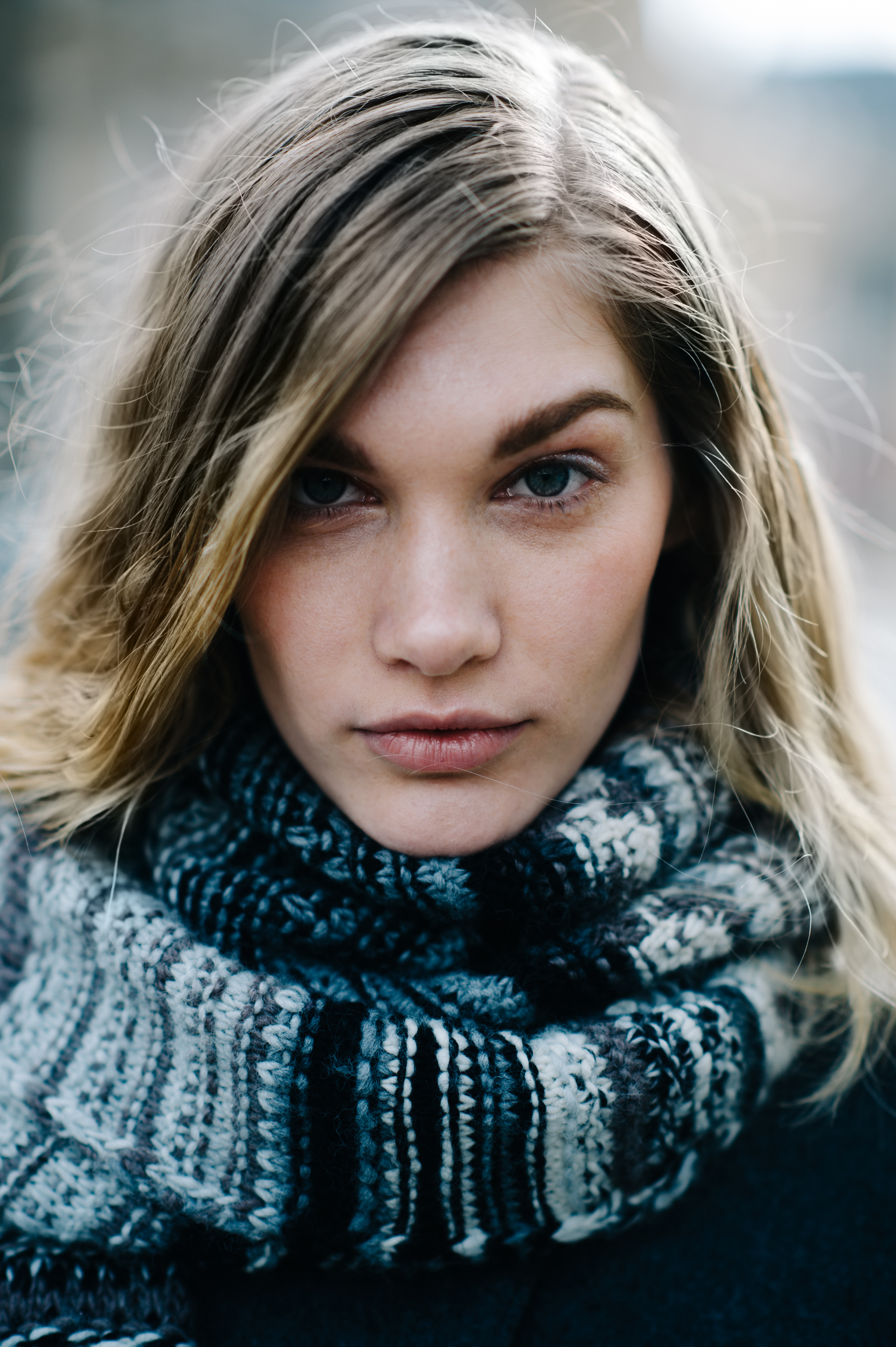 Portrait of a Russian model