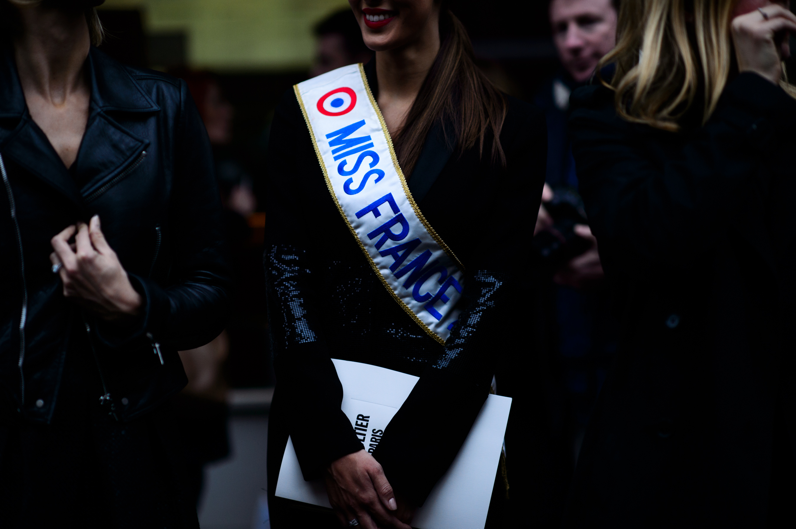 Miss France after the show