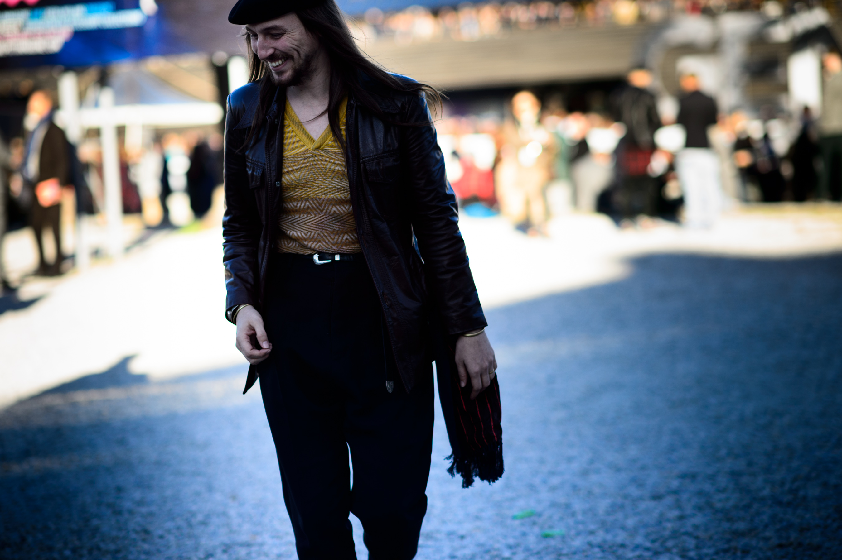 French-Canadian designer at Pitti Uomo