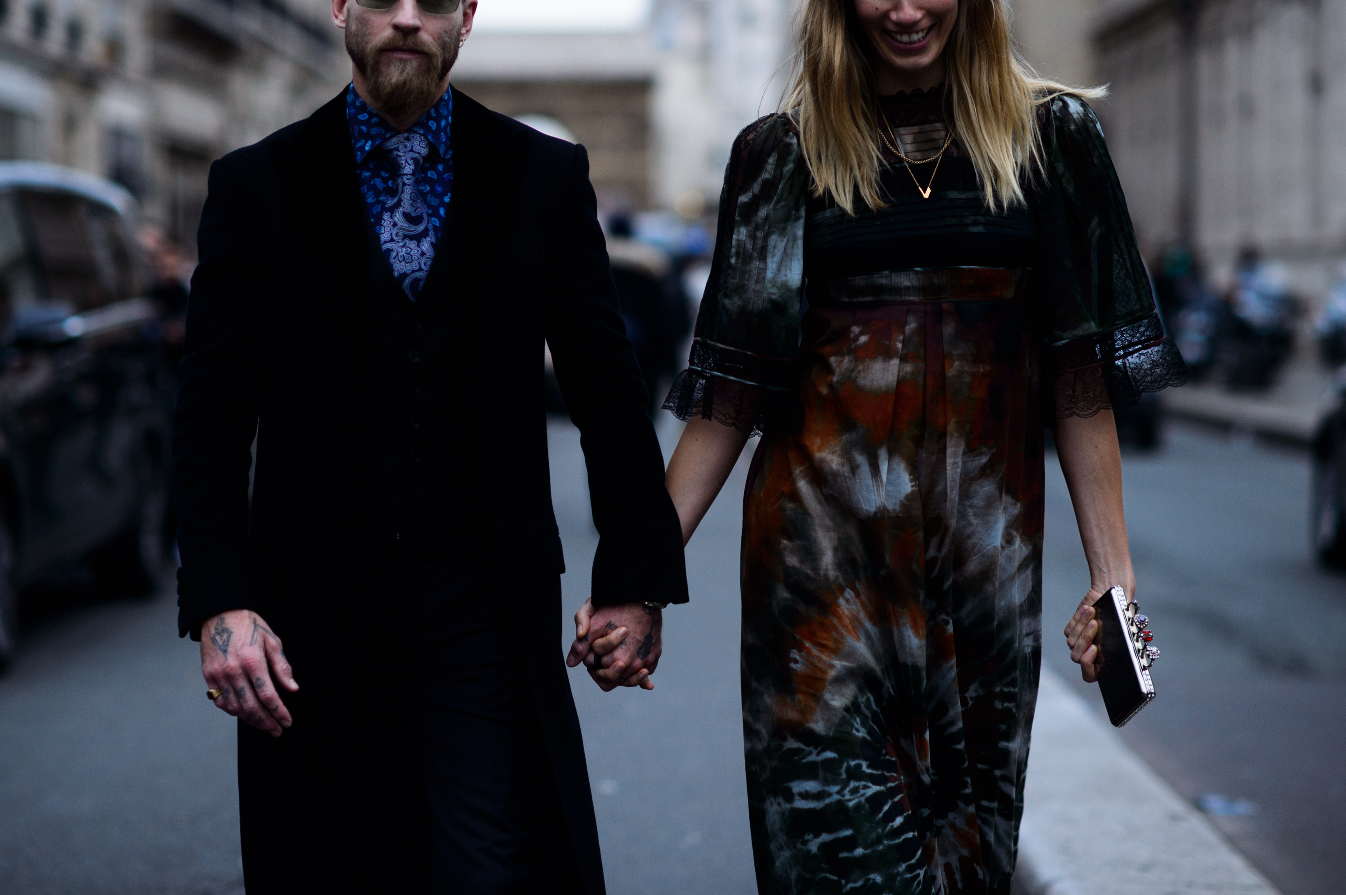 Couple after the show