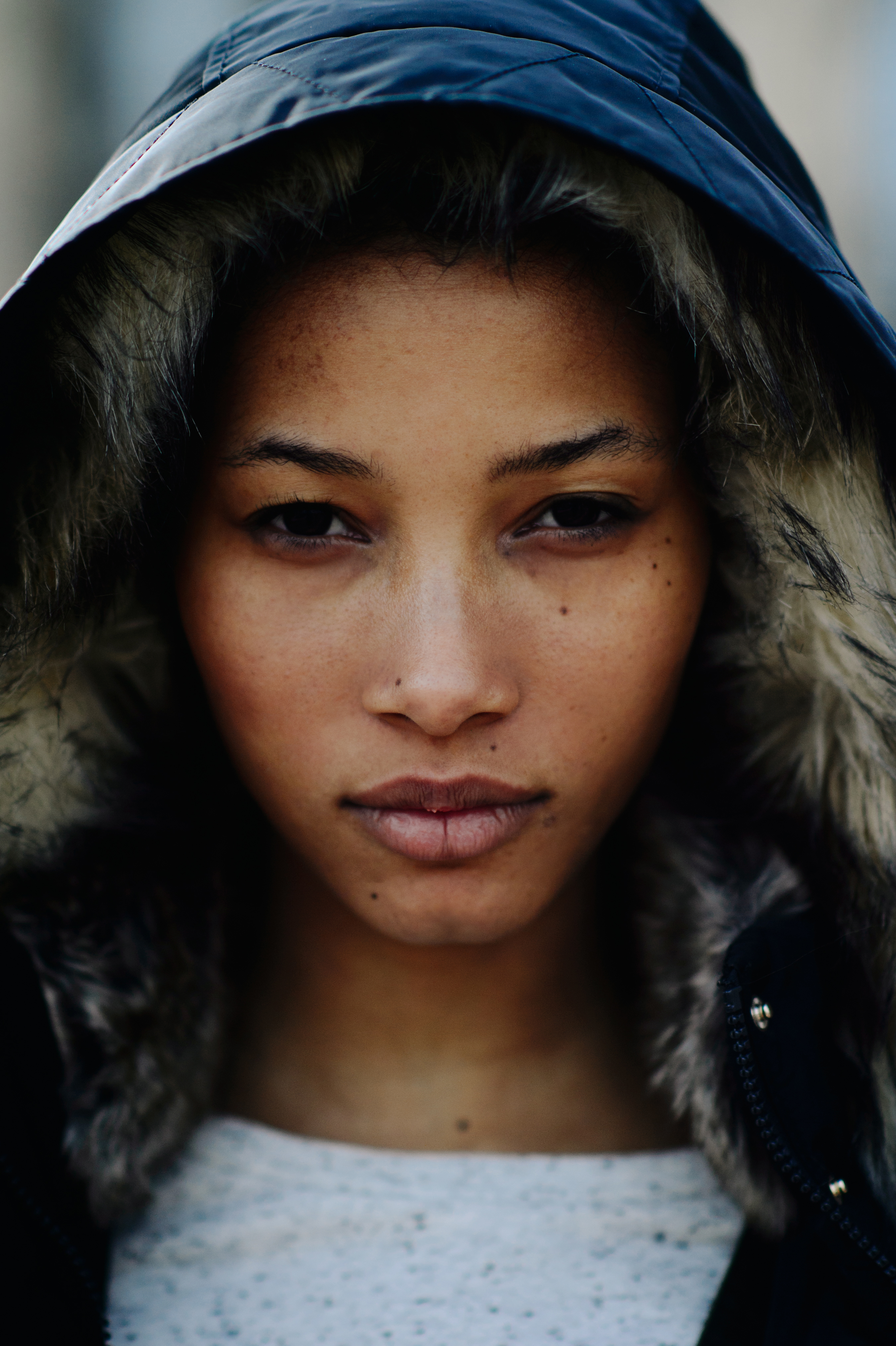Portrait of Dominican model