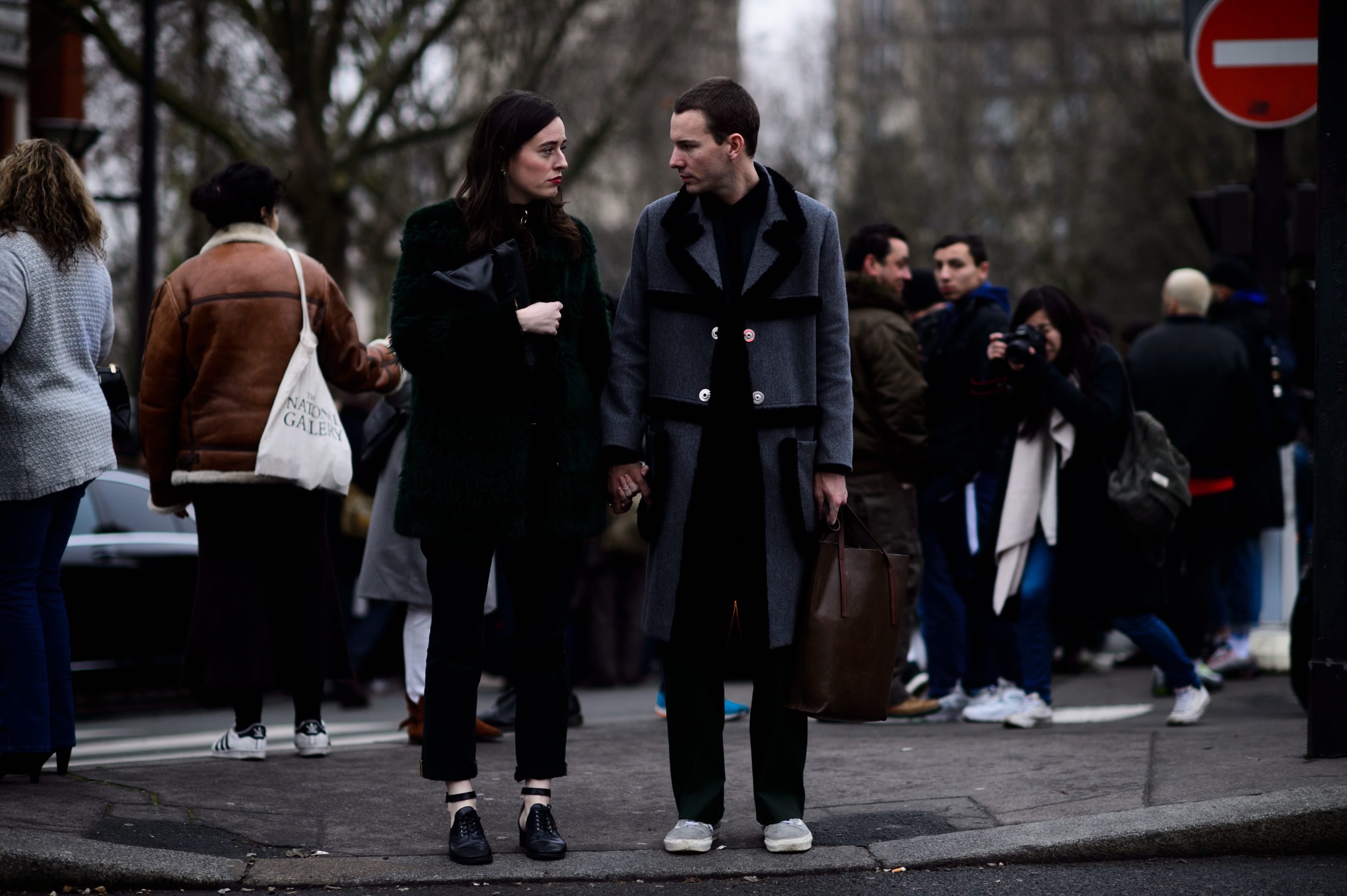 Man and woman after Dior