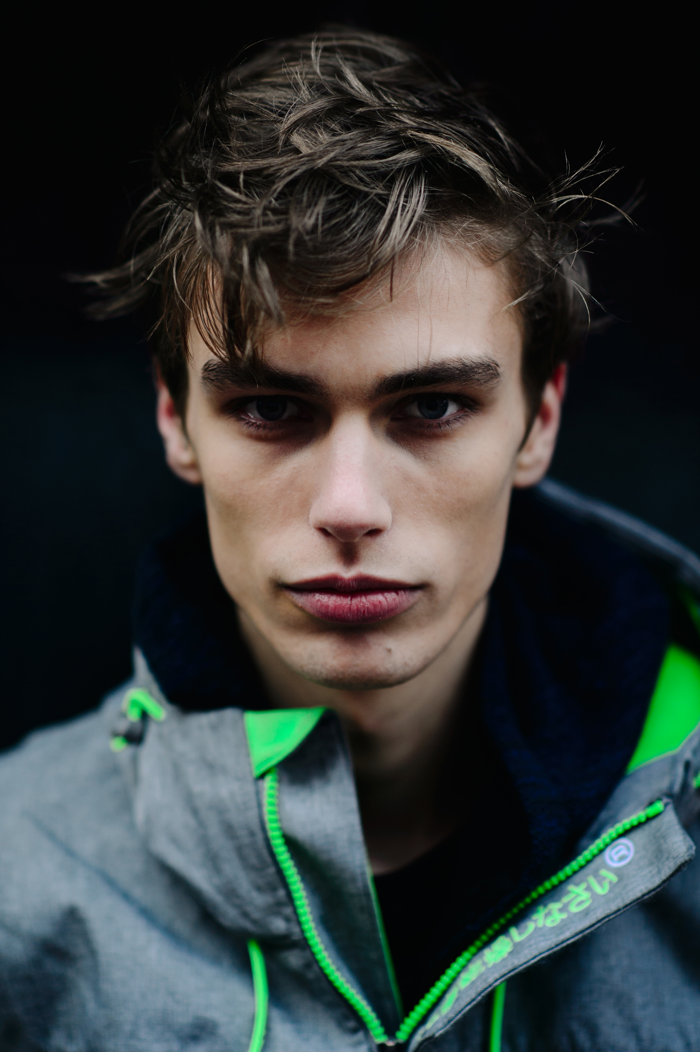 Portrait of a German male model