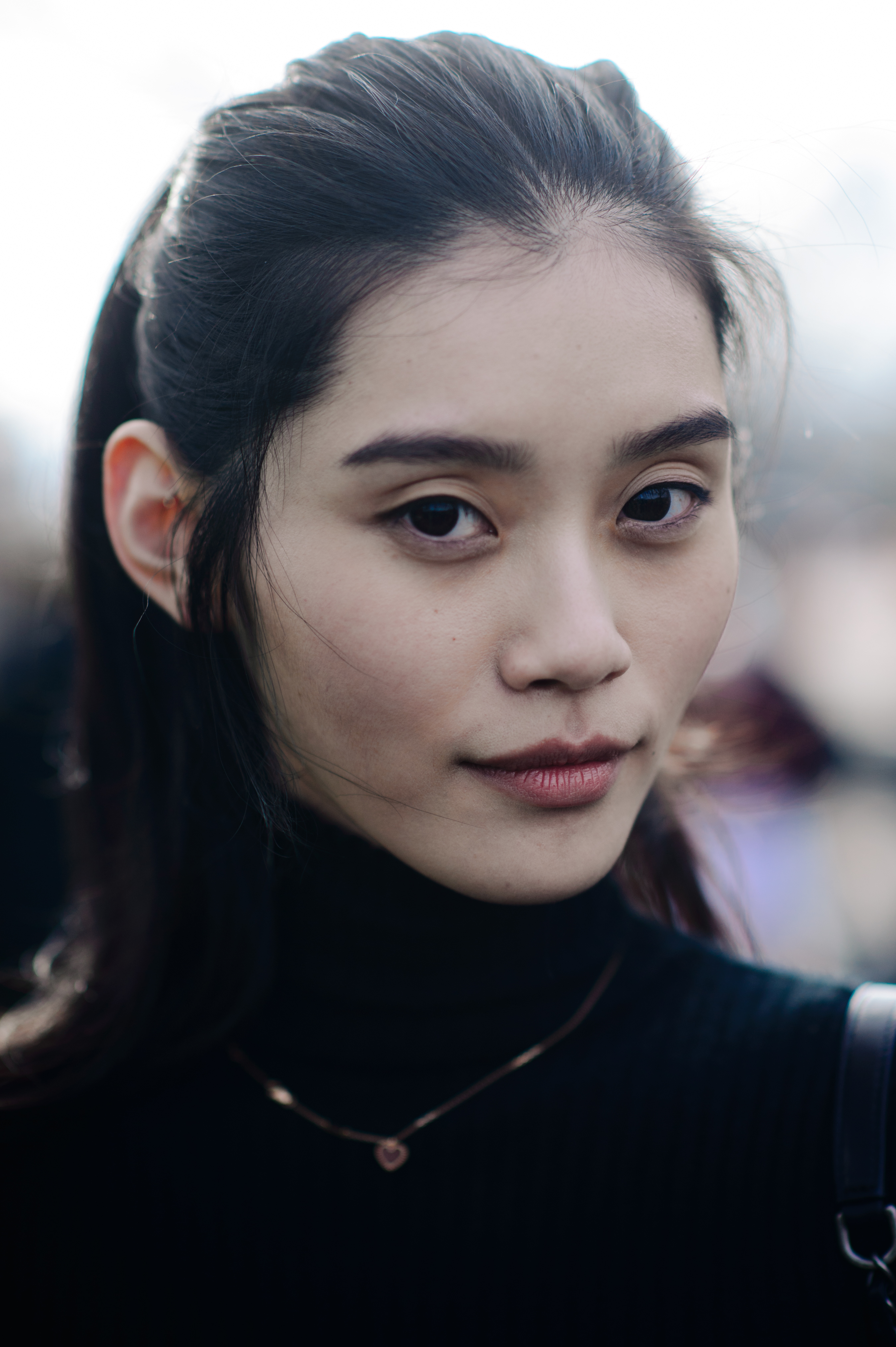 Portrait of Chinese model