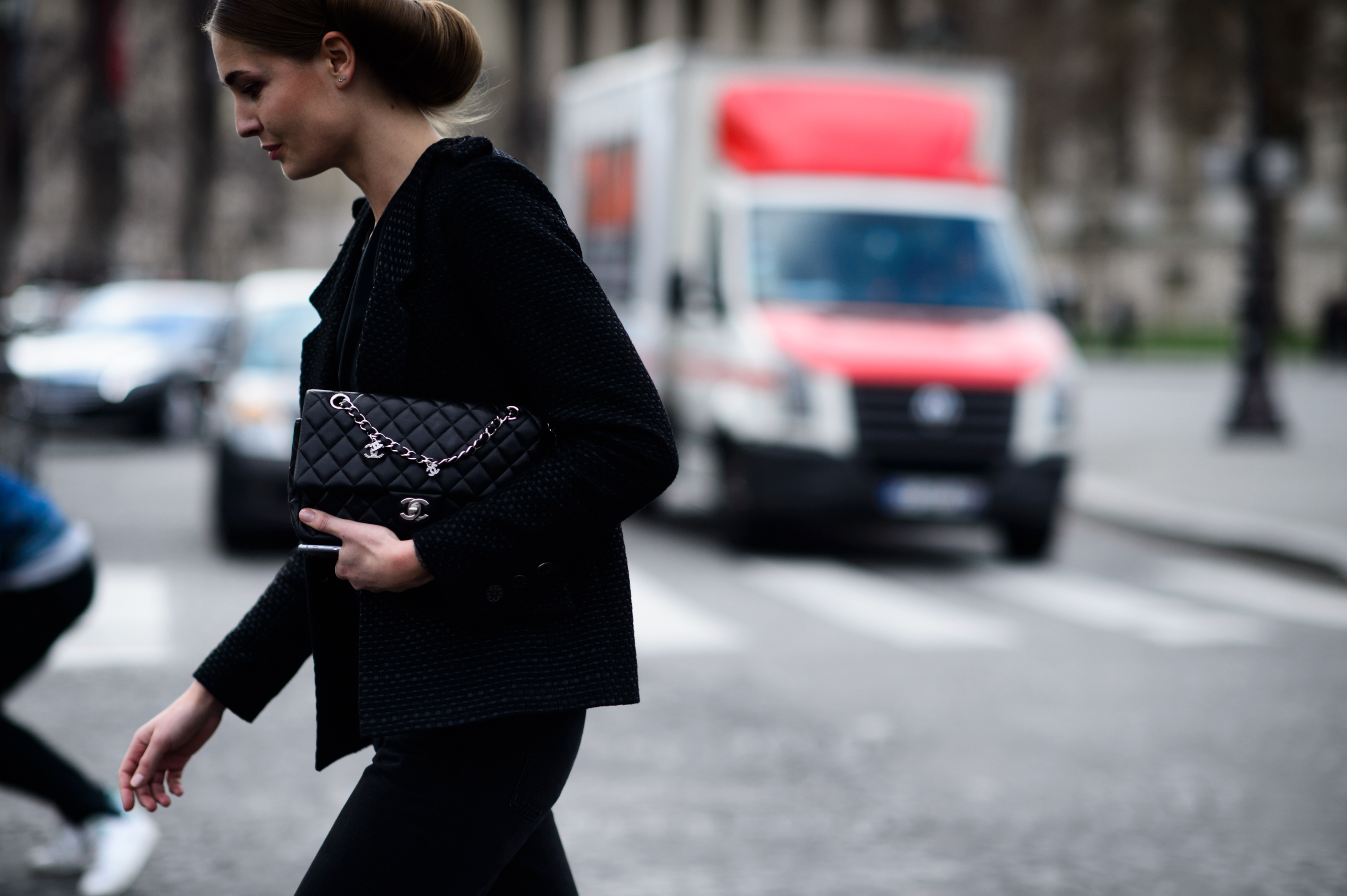 Danish model Chanel bag