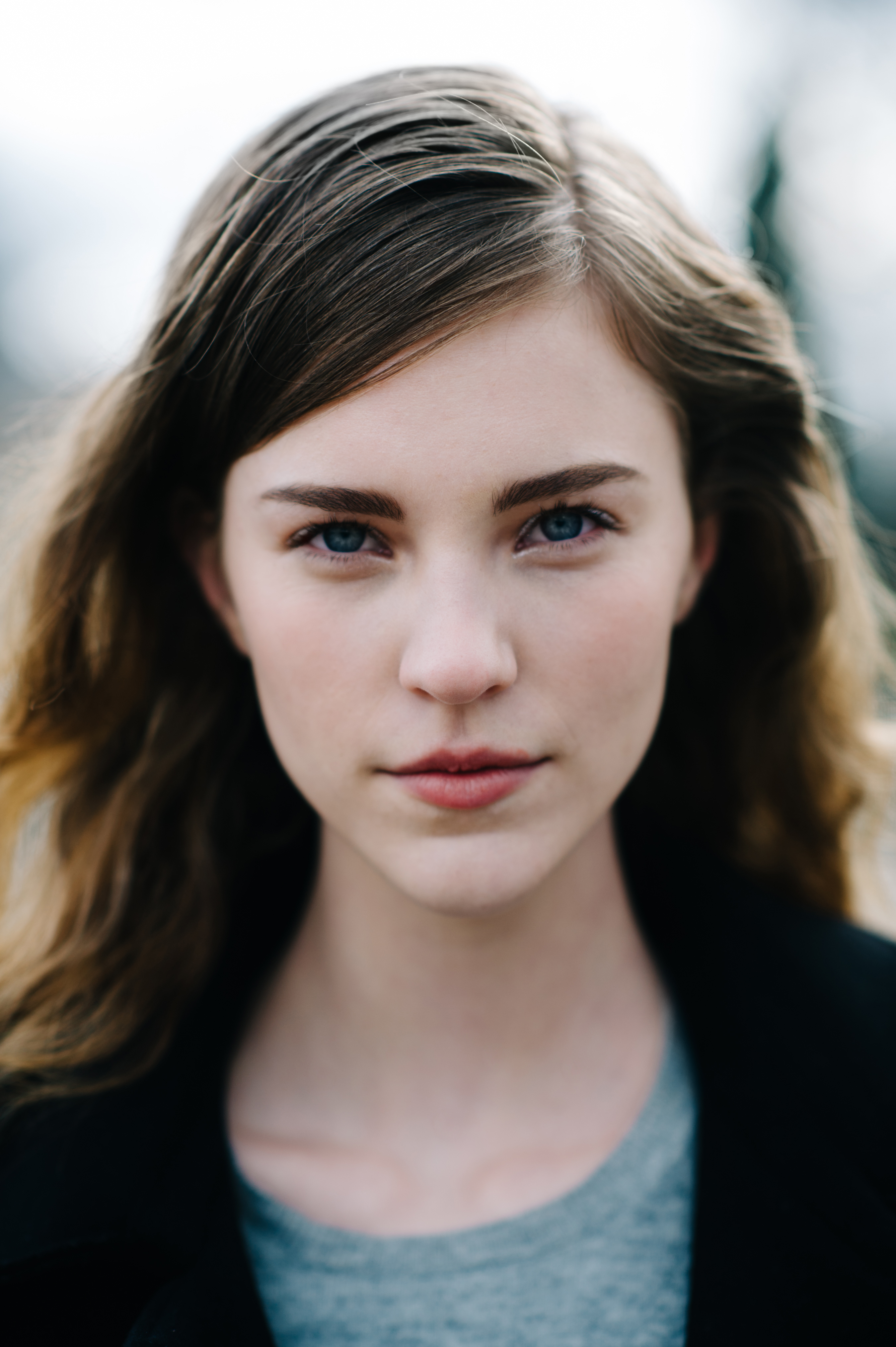 Portrait of a beautiful model
