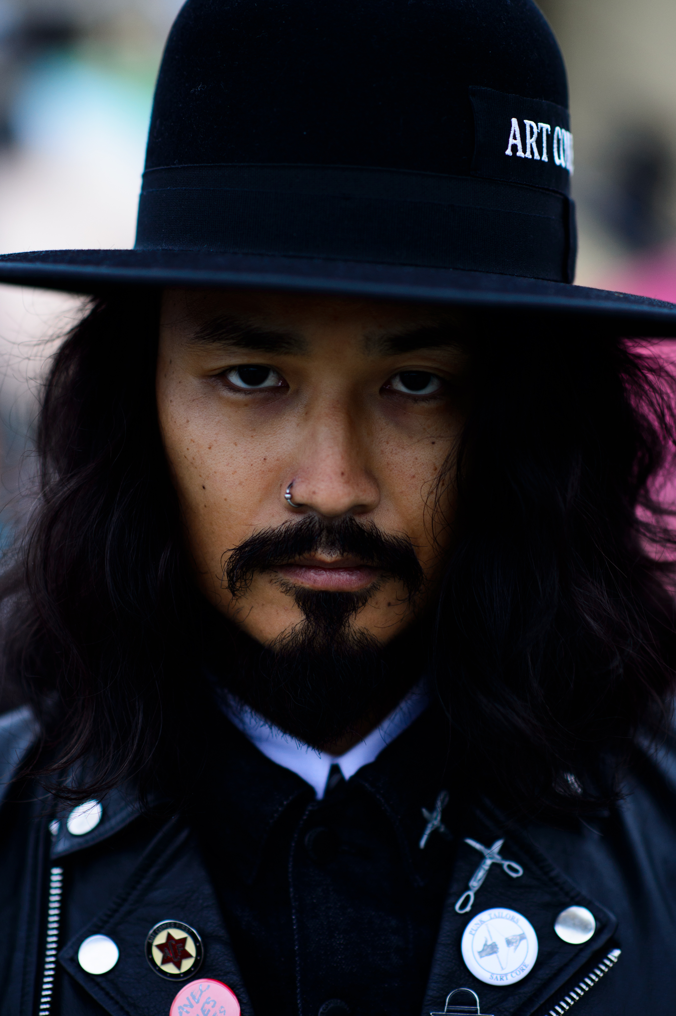 Portrait of a Japanese musician