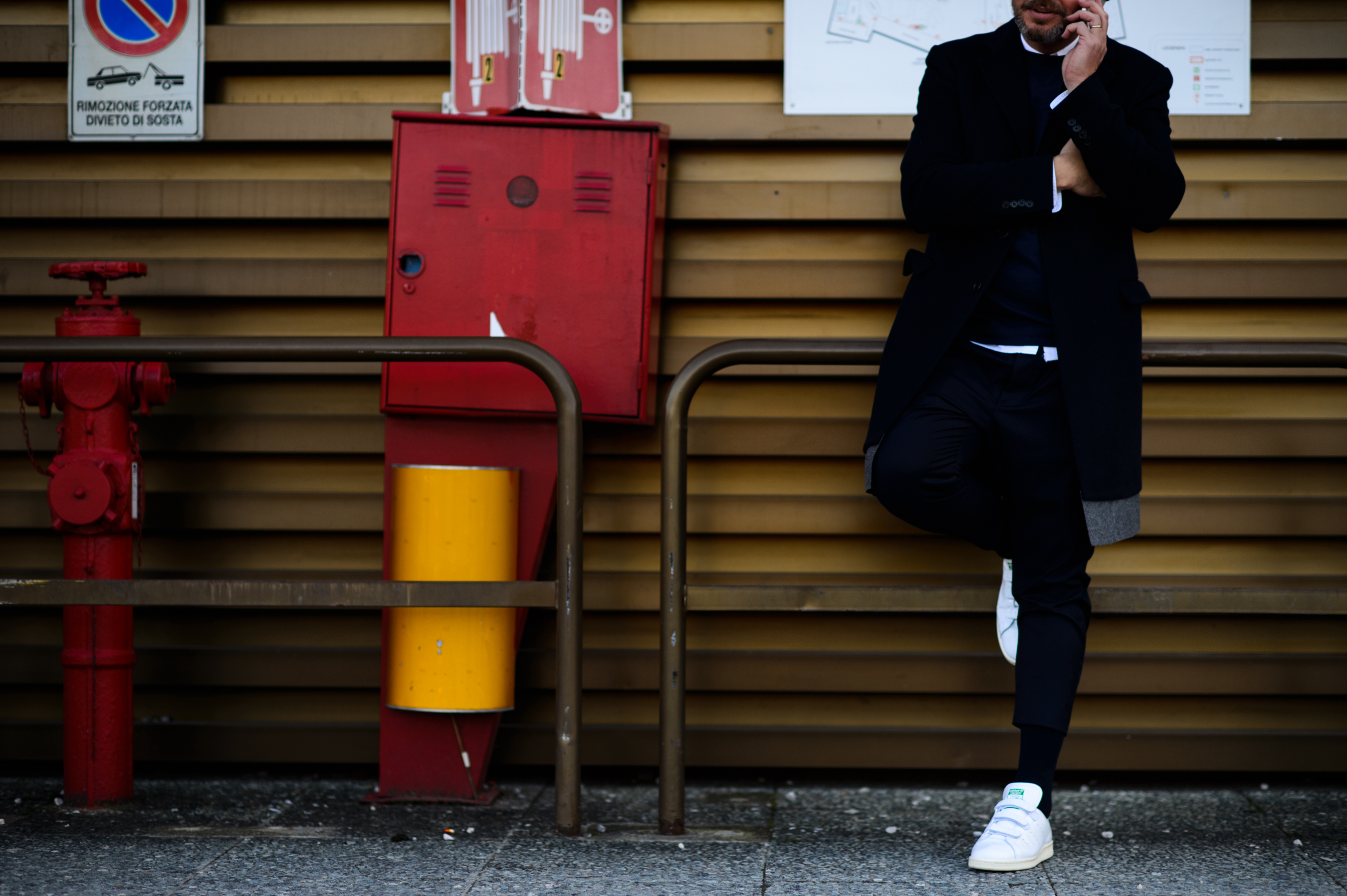 Man talking on a phone