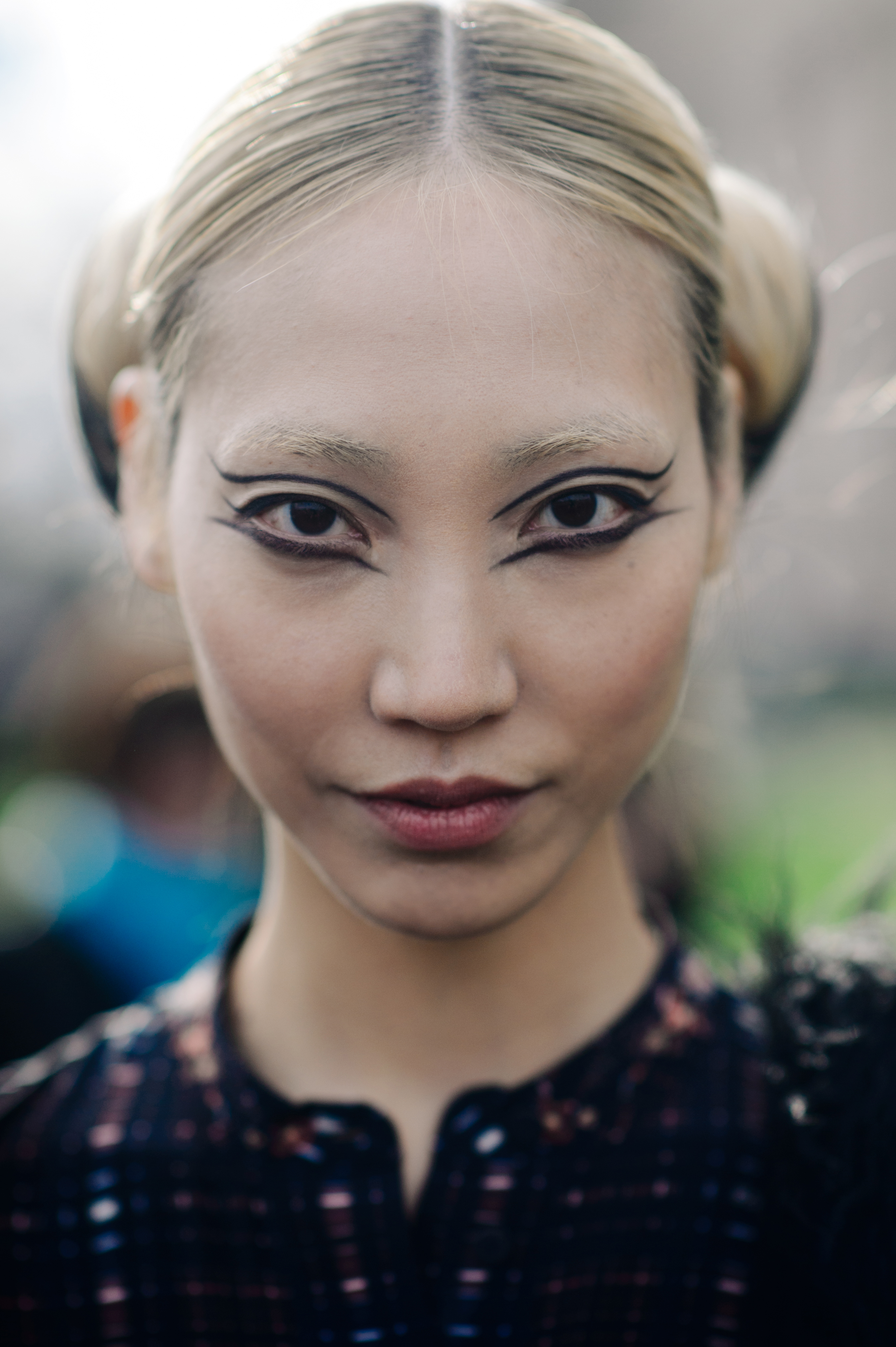 Portrait of Korean model after Chanel