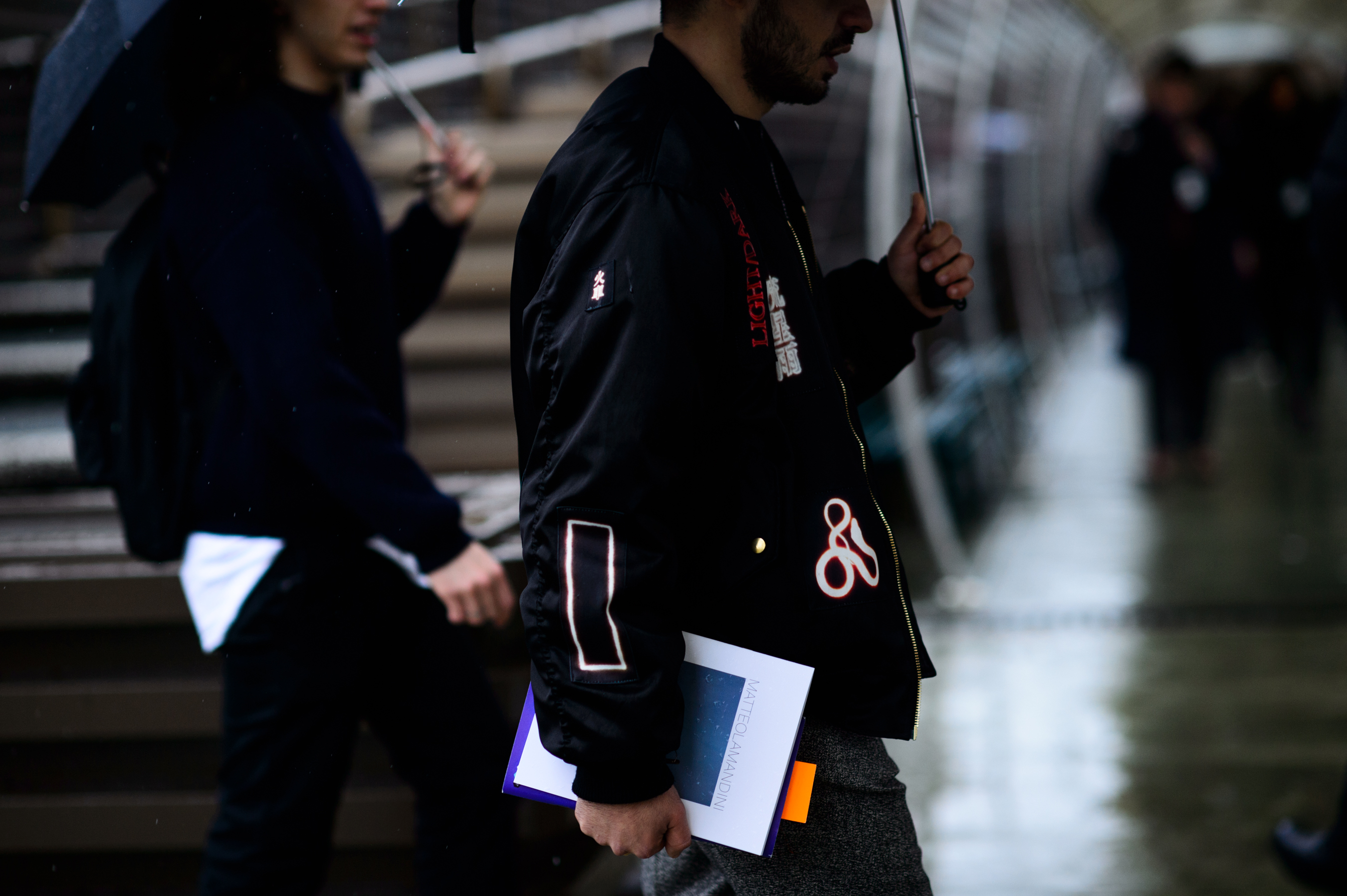 Man wearing jacket