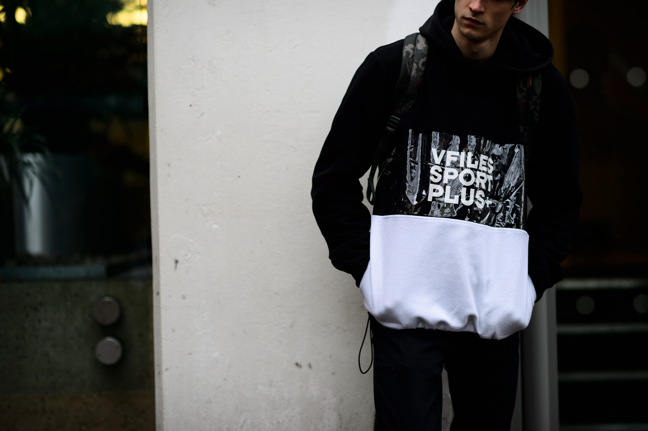 Russian male model wearing VFiles