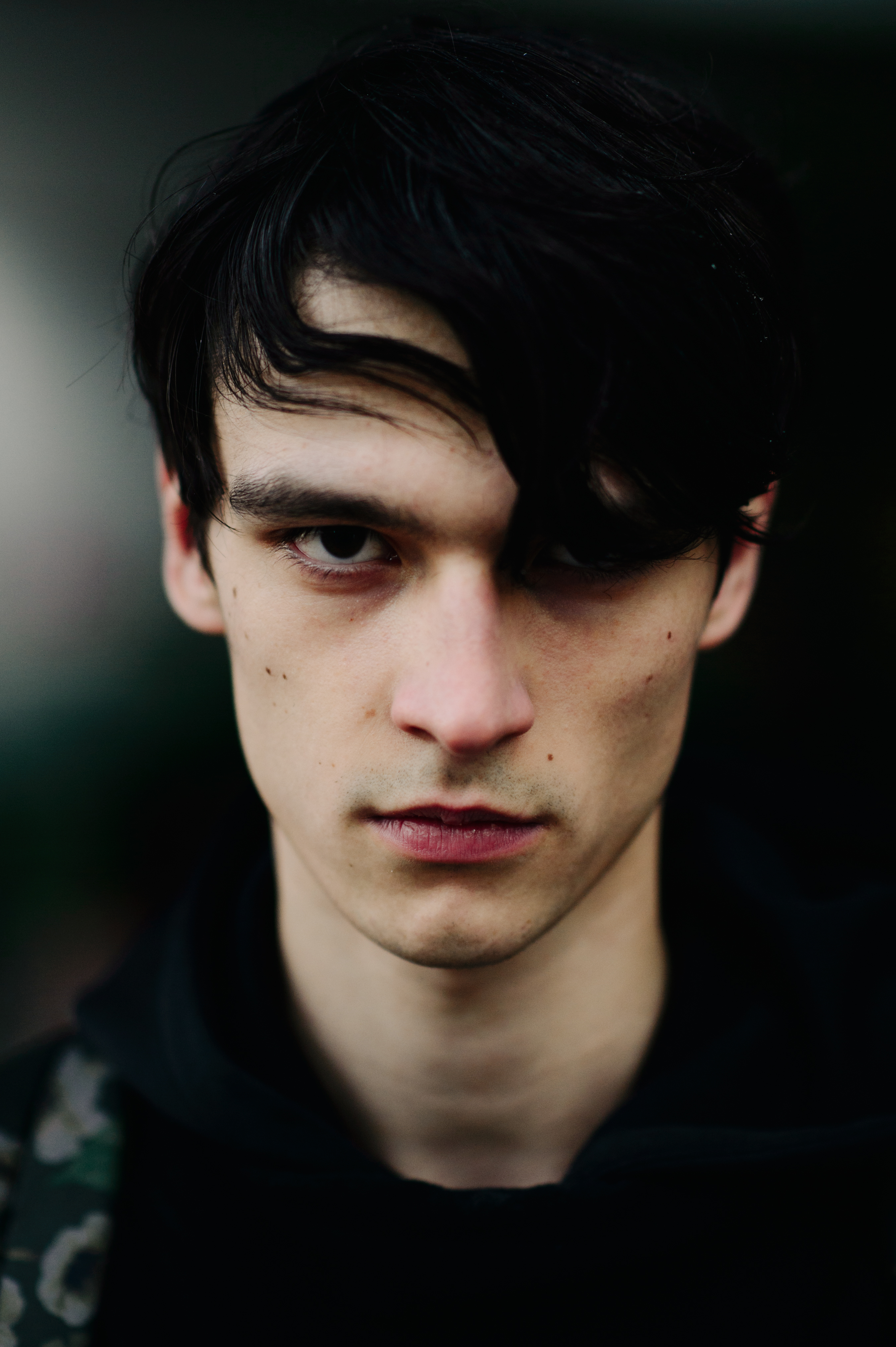 Portrait of a Russian male model