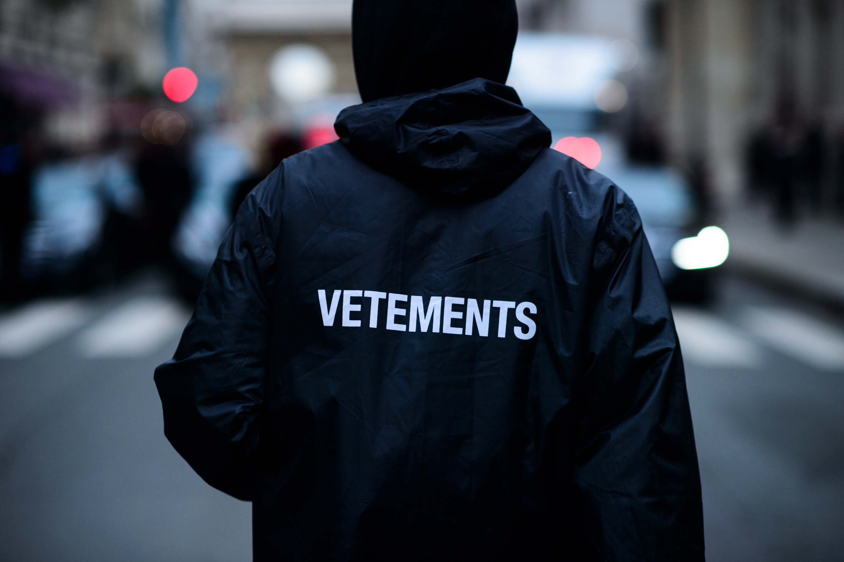 Korean photographer wearing Vetements