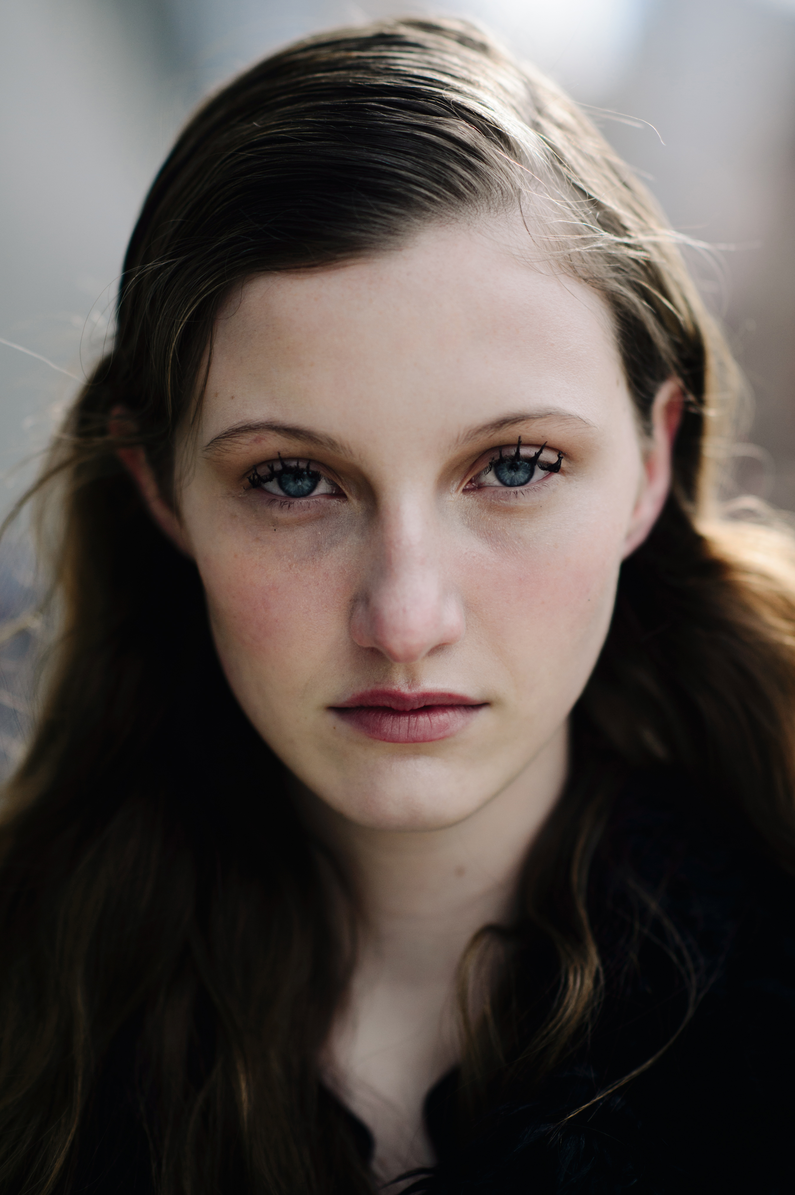 Portrait of a beautiful model