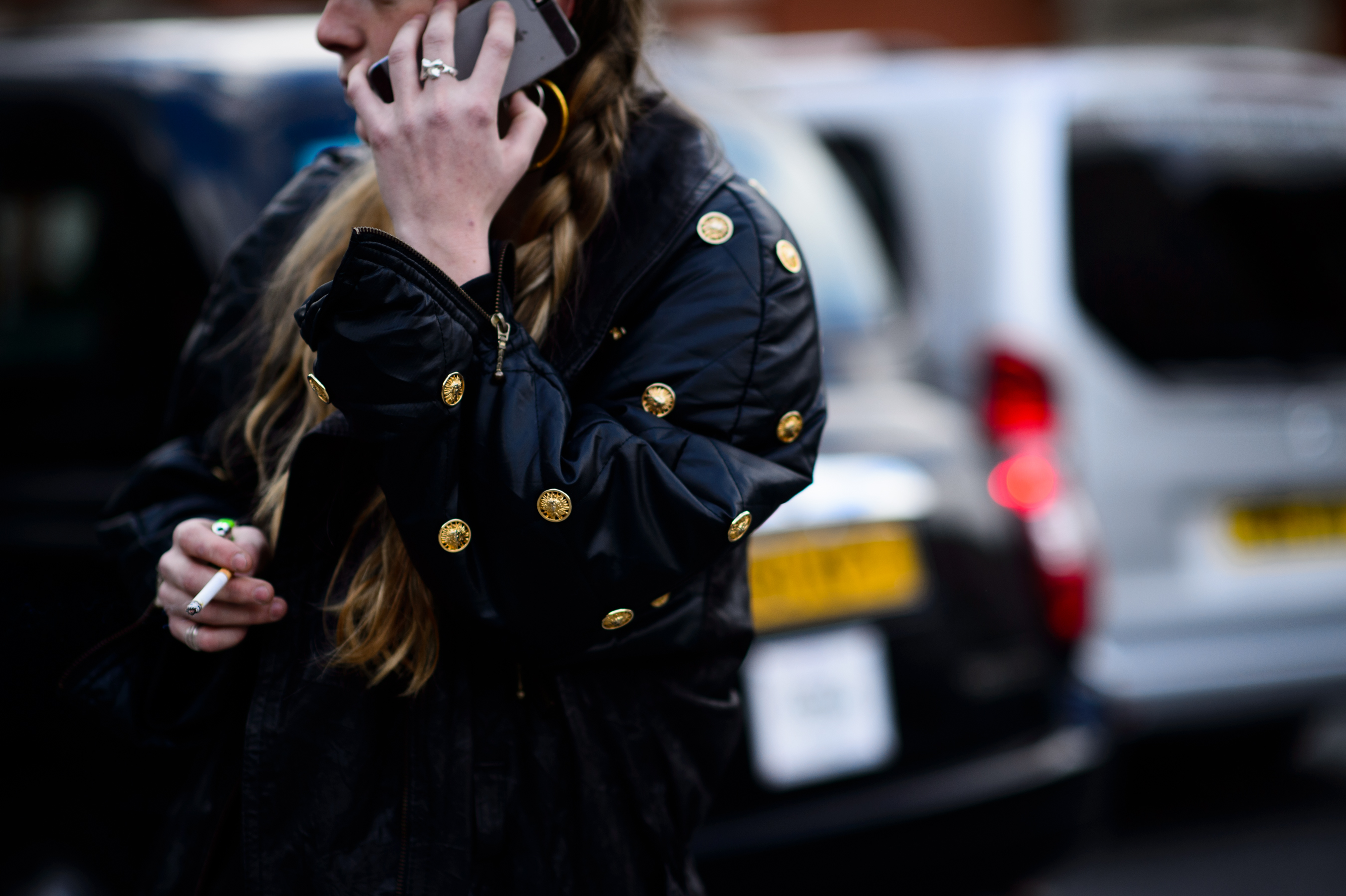 Woman talking on her phone