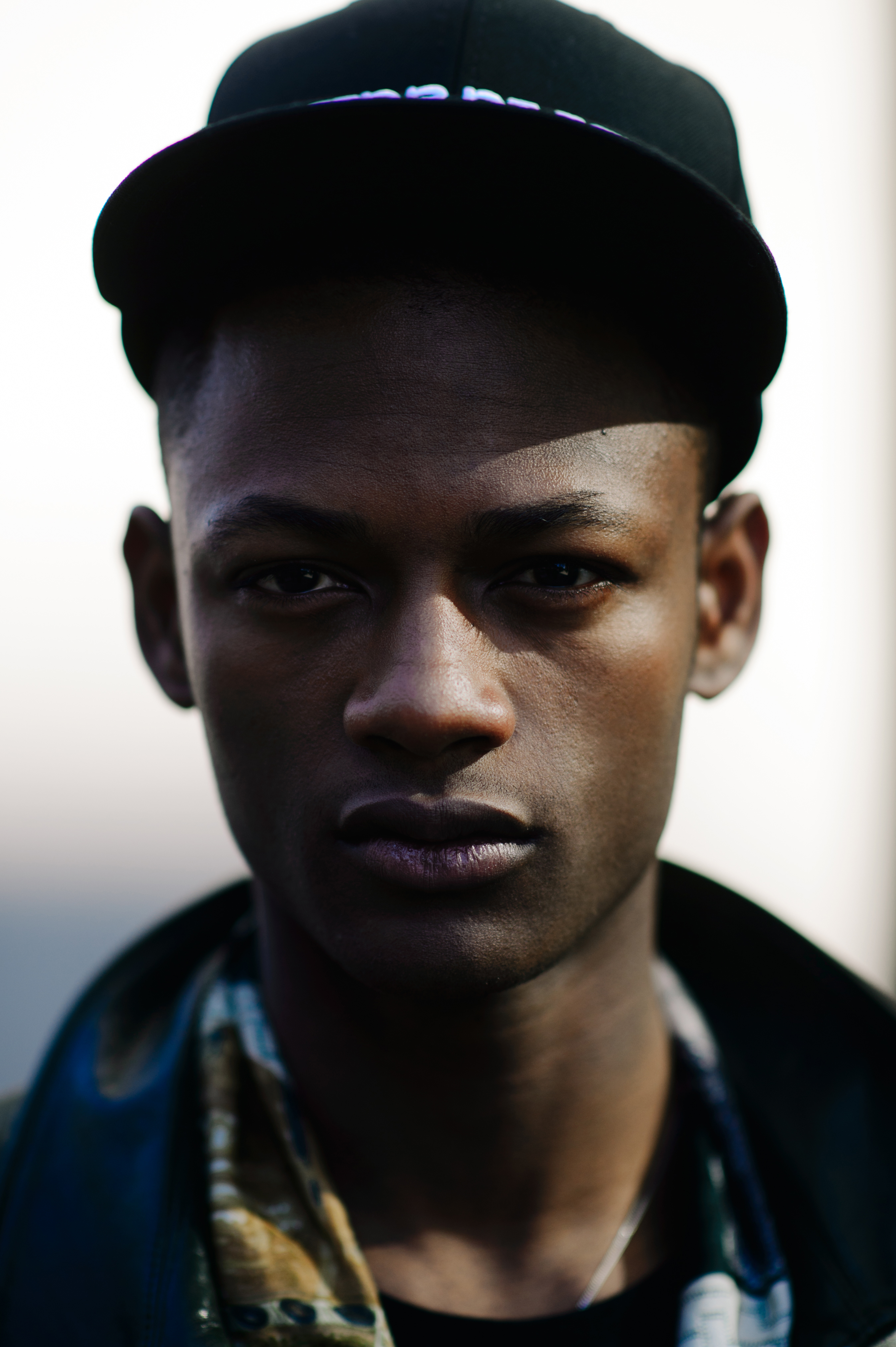 Portrait of male model