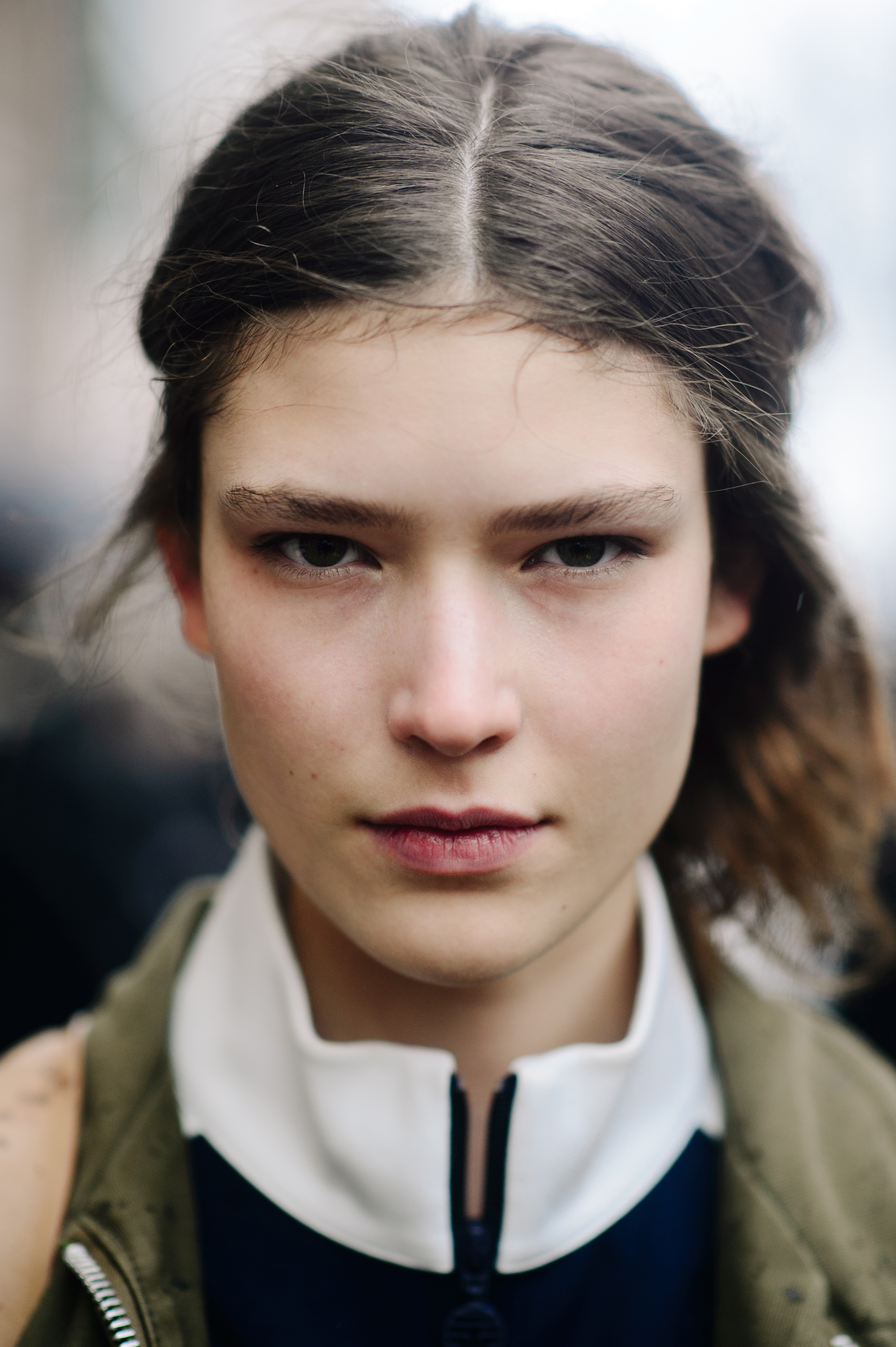 Portrait of model