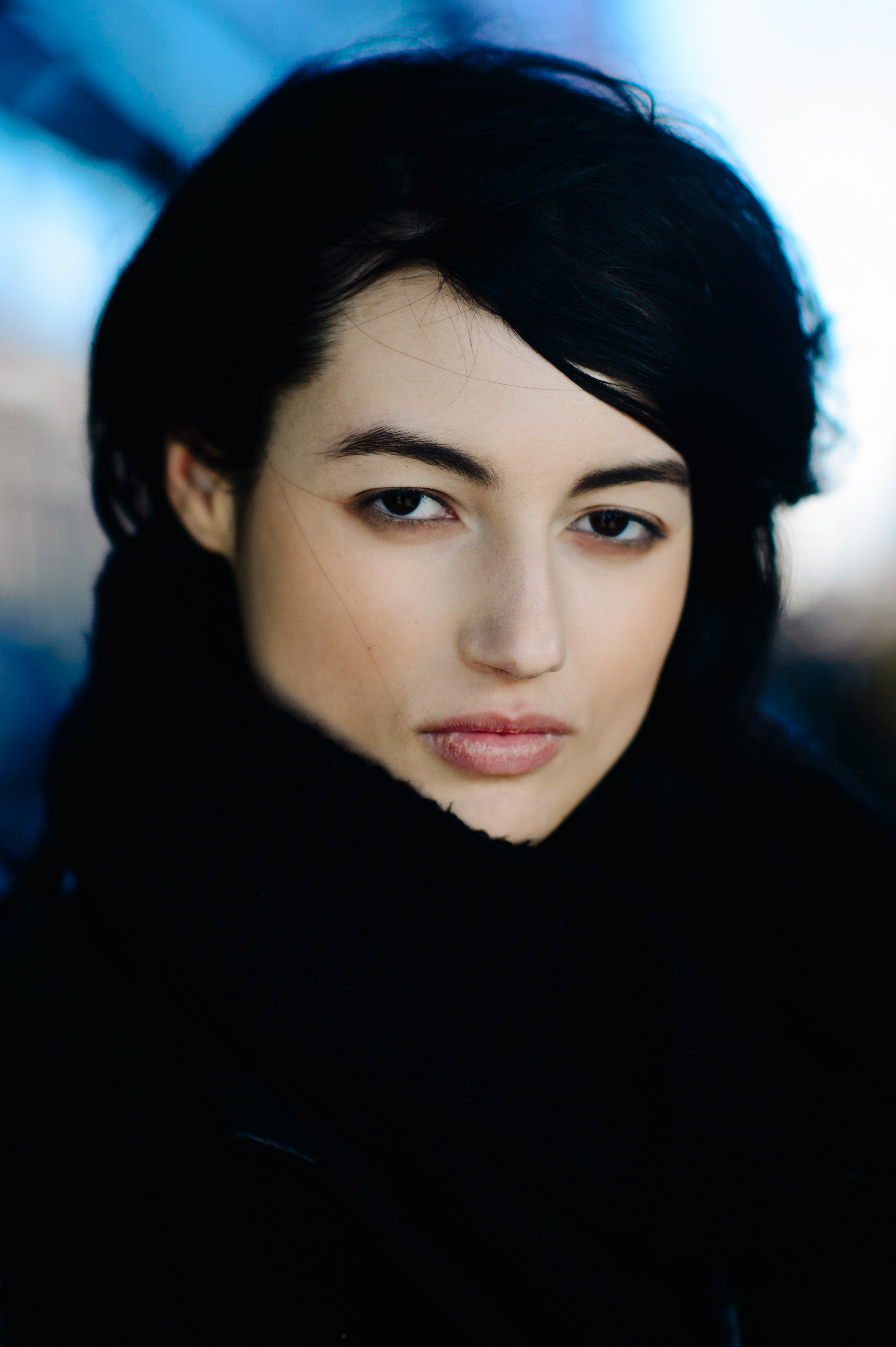 Portrait of a model