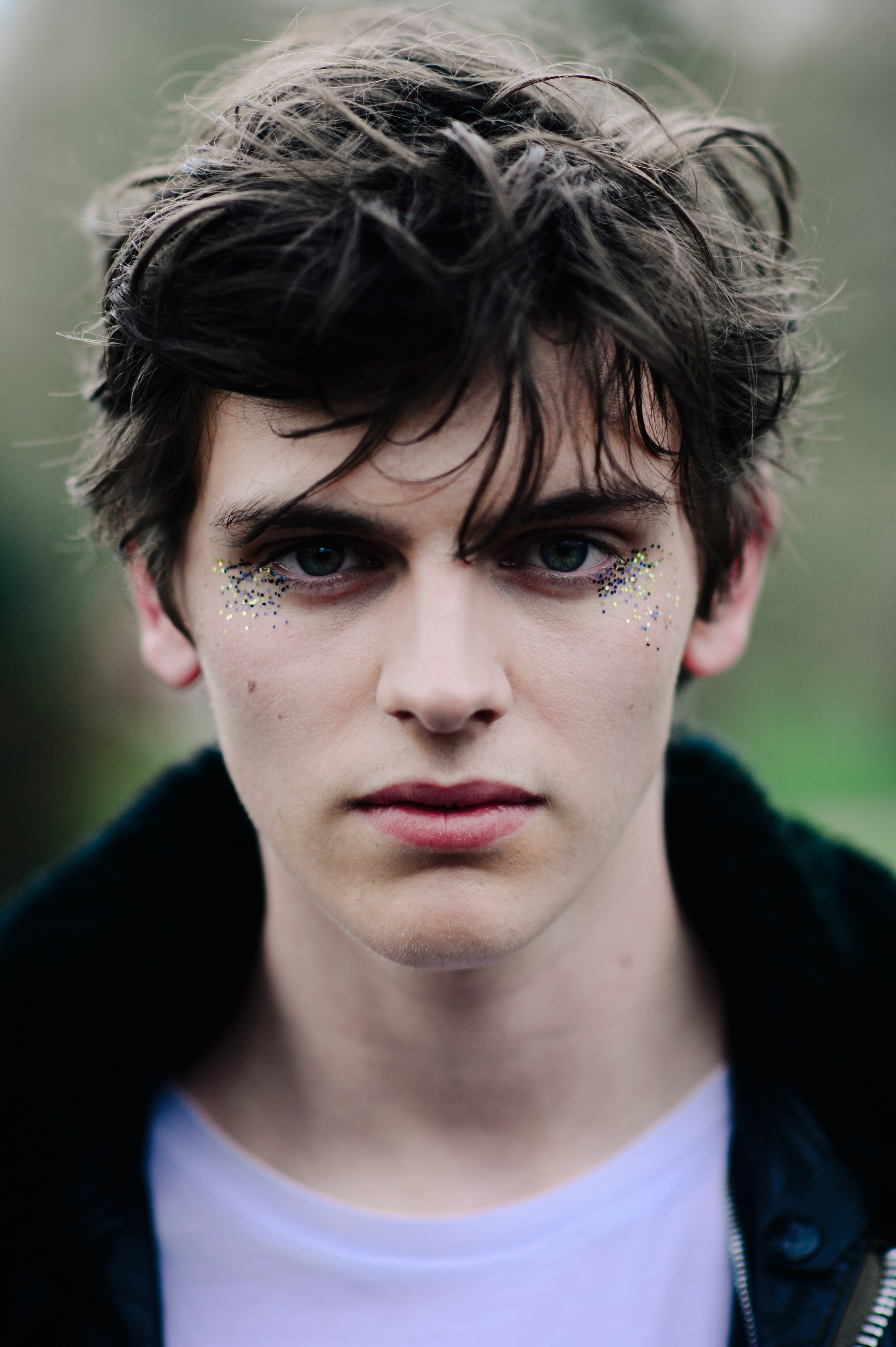 Portrait of a British male model