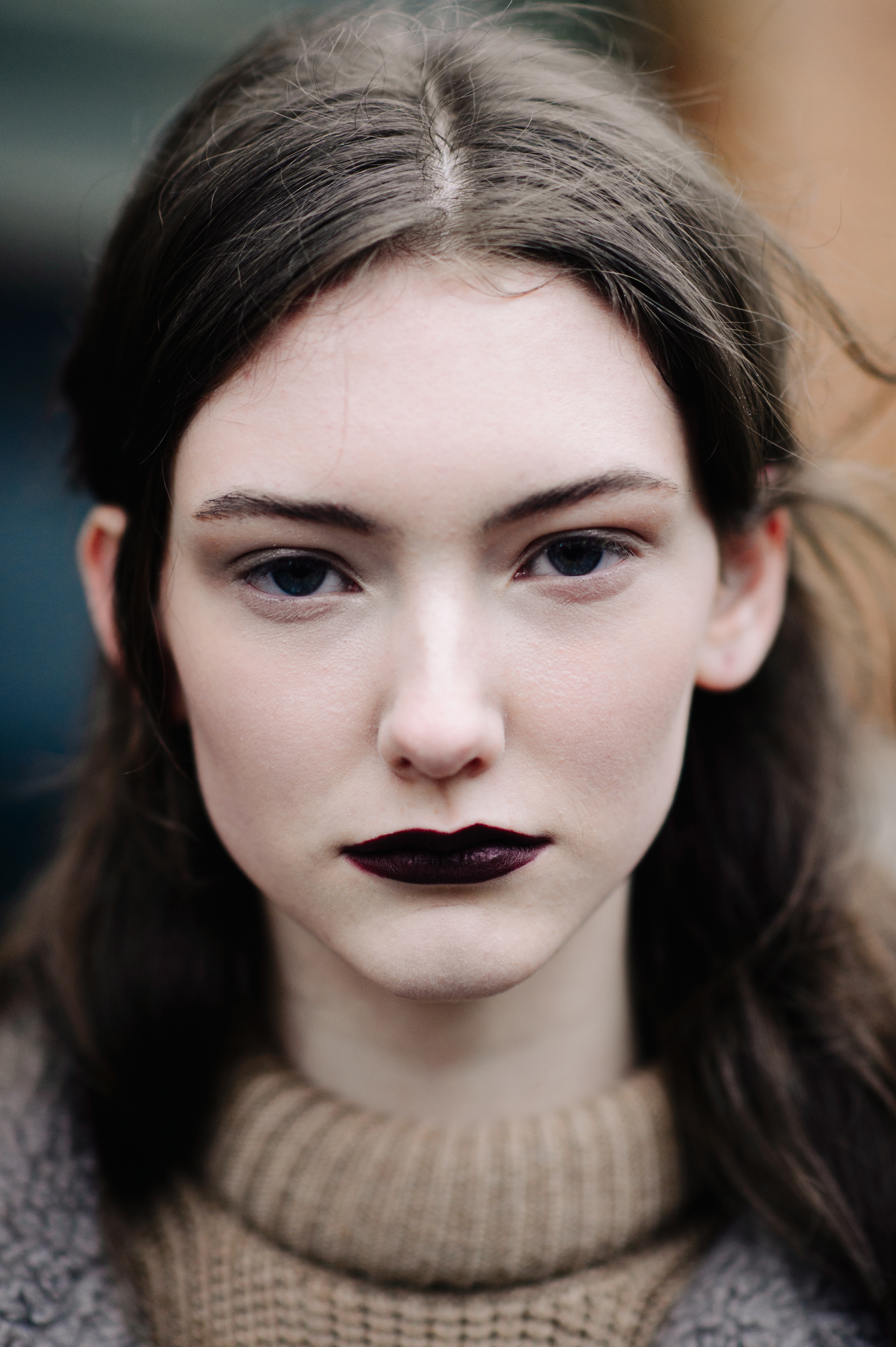 Portrait of model
