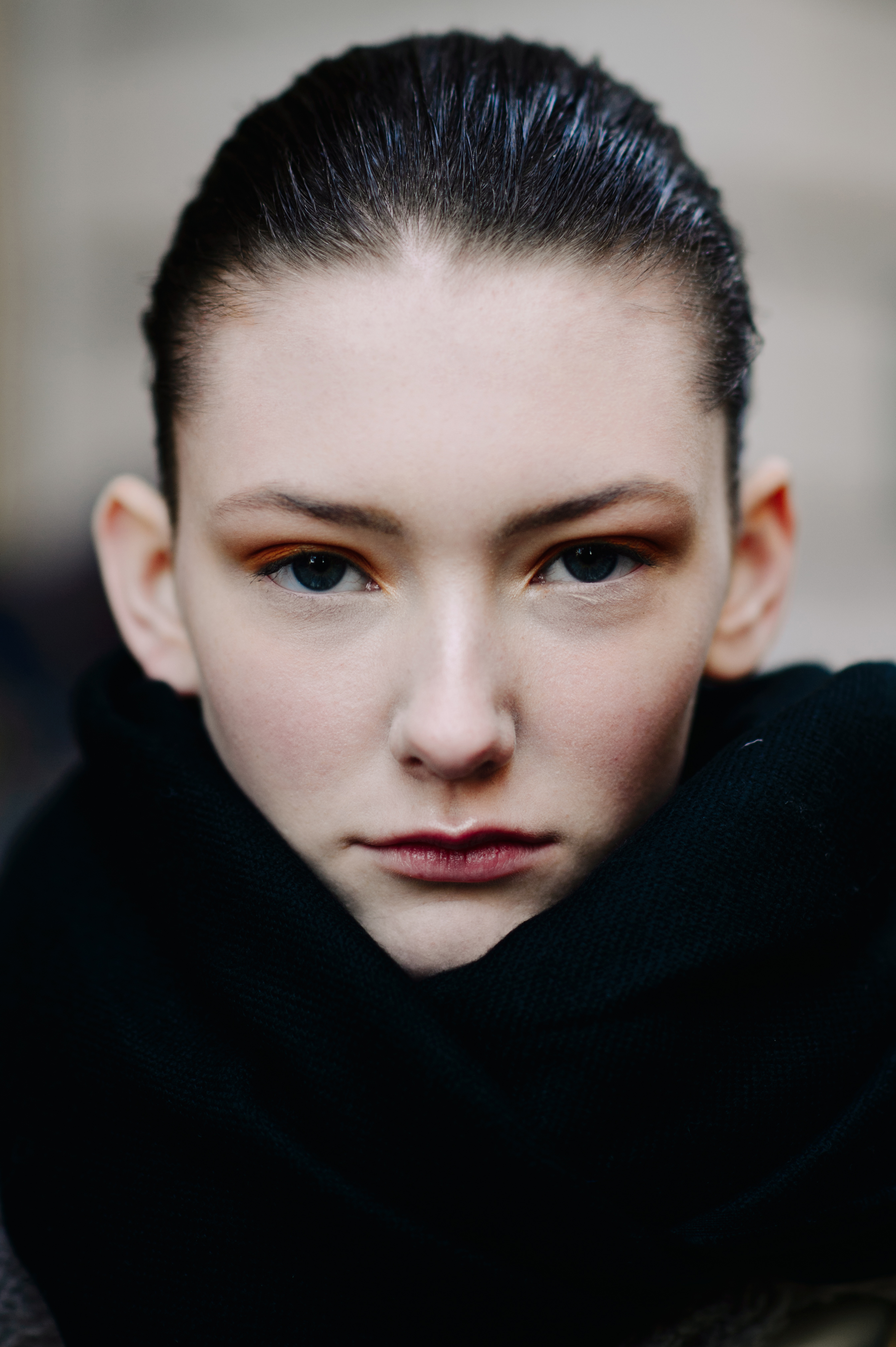Portrait of a British model