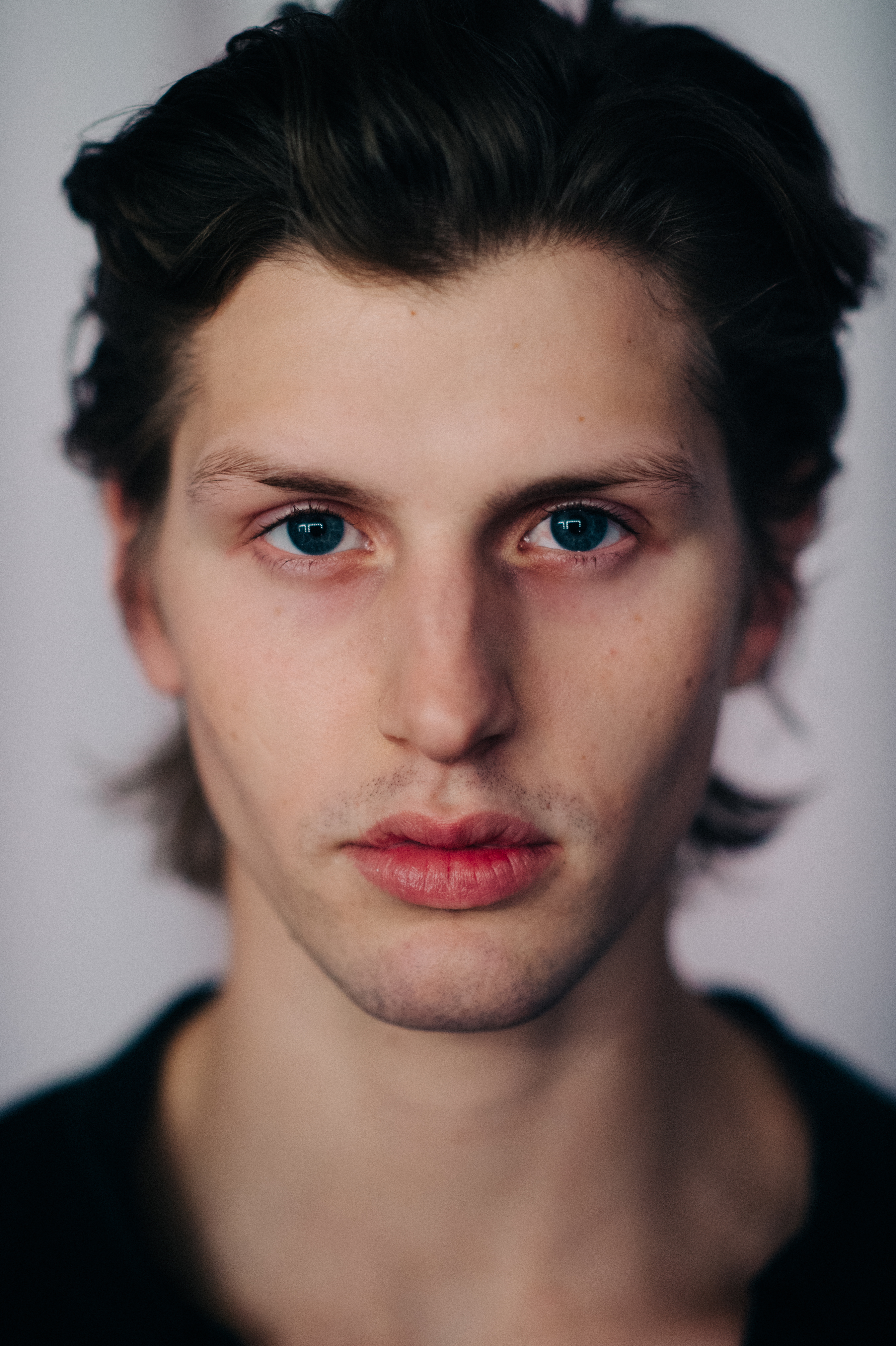 Portrait of a male model